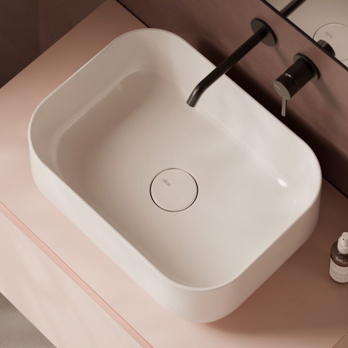 Afficher le produit Unica Washbasin 50x37 du fabricant Alice Ceramica