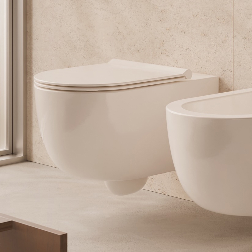 Display product Unica Wall hung WC 55 from manufacturer Alice Ceramica