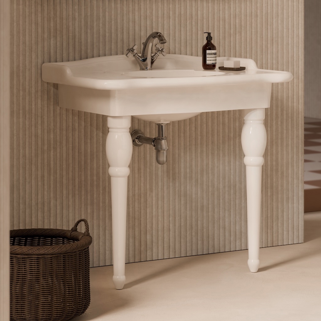 Mostra il prodotto Boheme Washbasin Consolle 95 del produttore Alice Ceramica