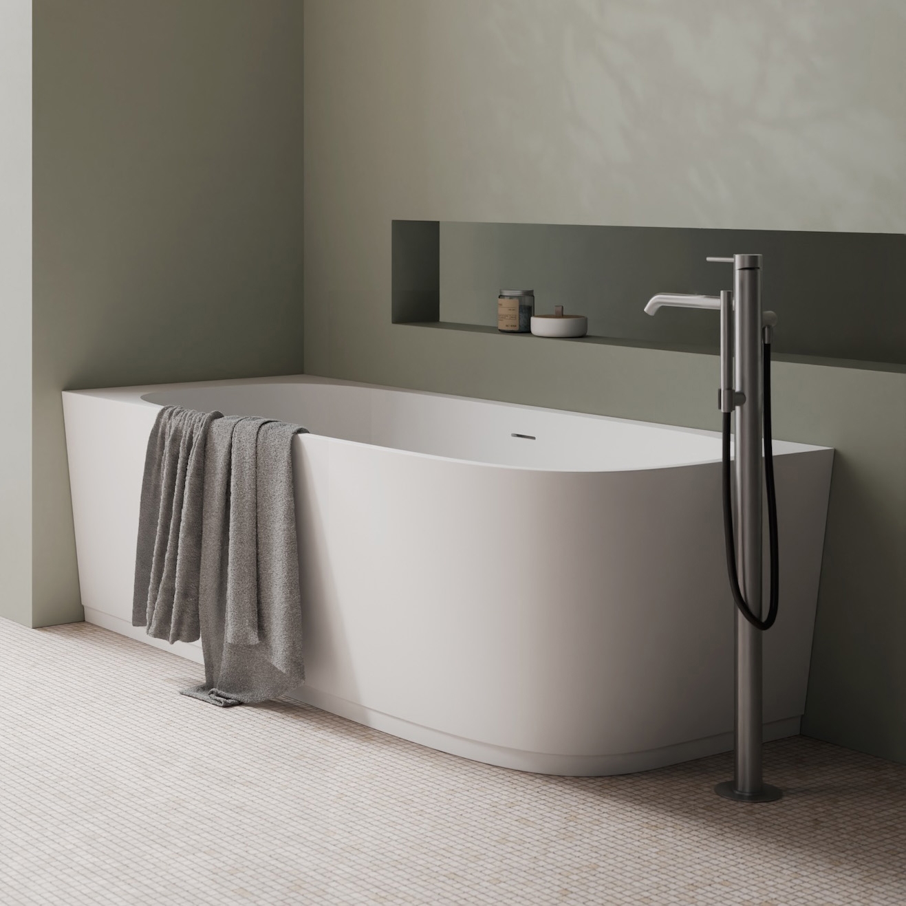 Mostrar el producto Vega Corner Bathtub del fabricante Alice Ceramica