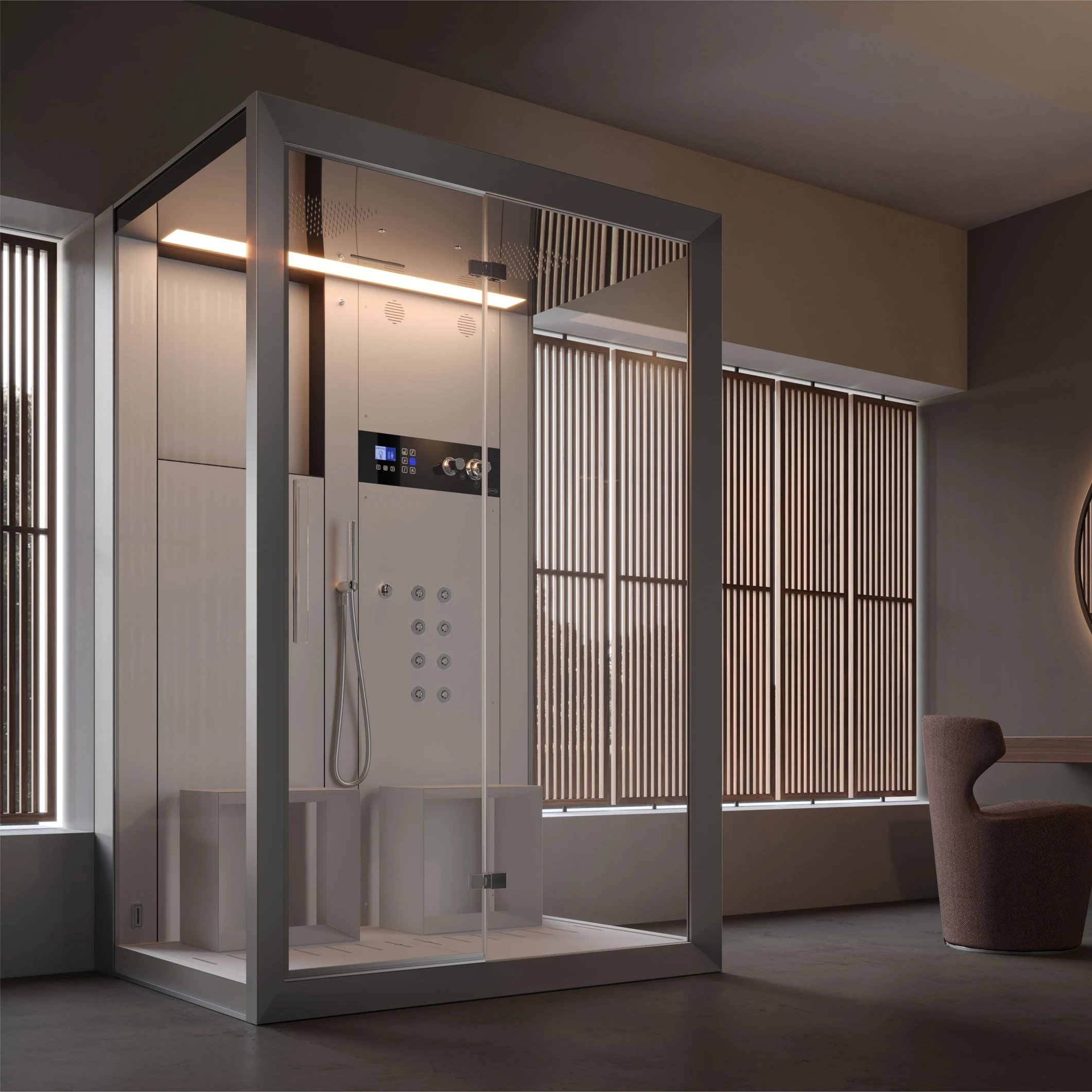 SHOWERS AND MULTIFUNCTION SHOWERS