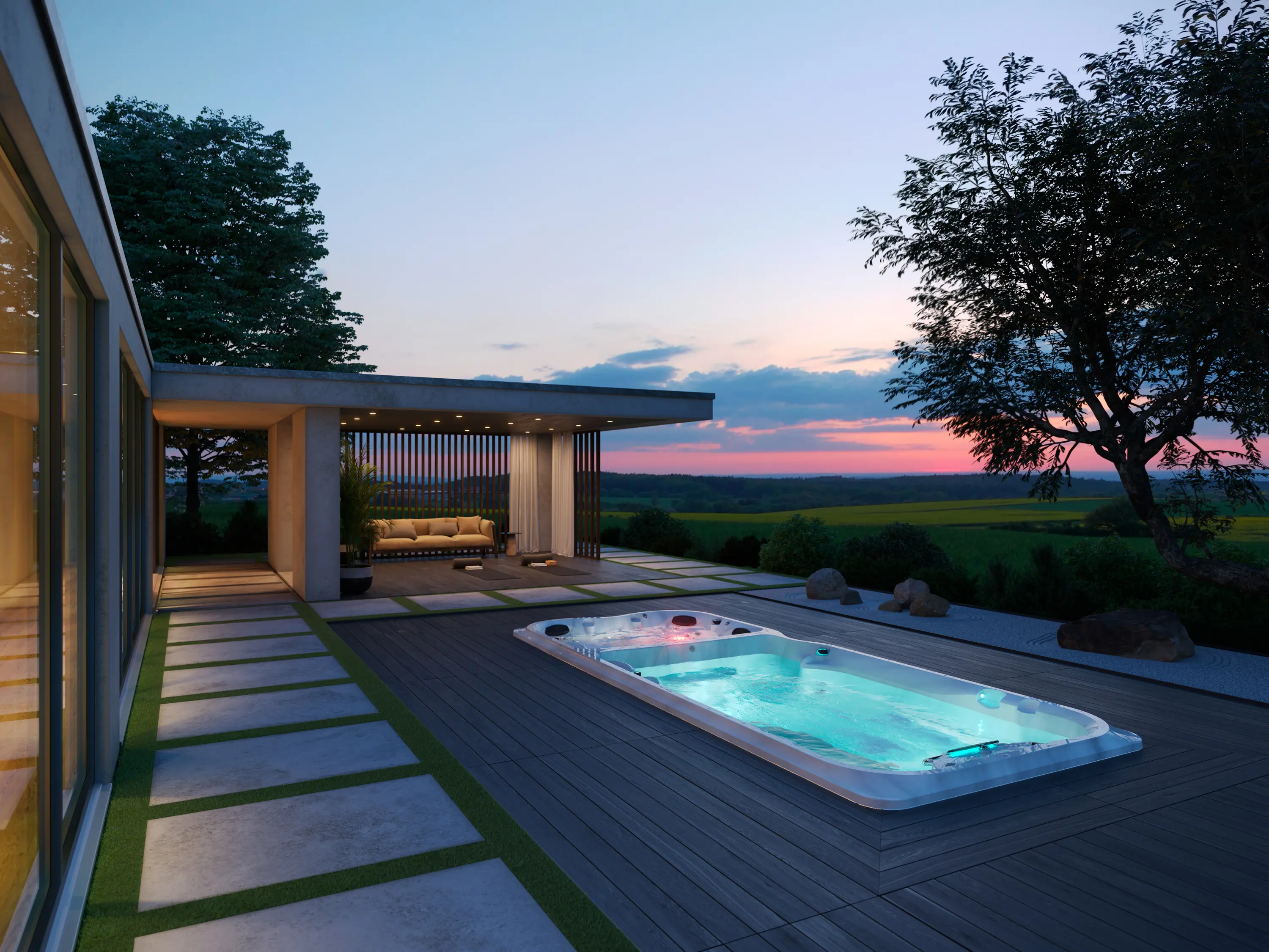 Jacuzzi® - J-14 PowerActive™ Swim Spa