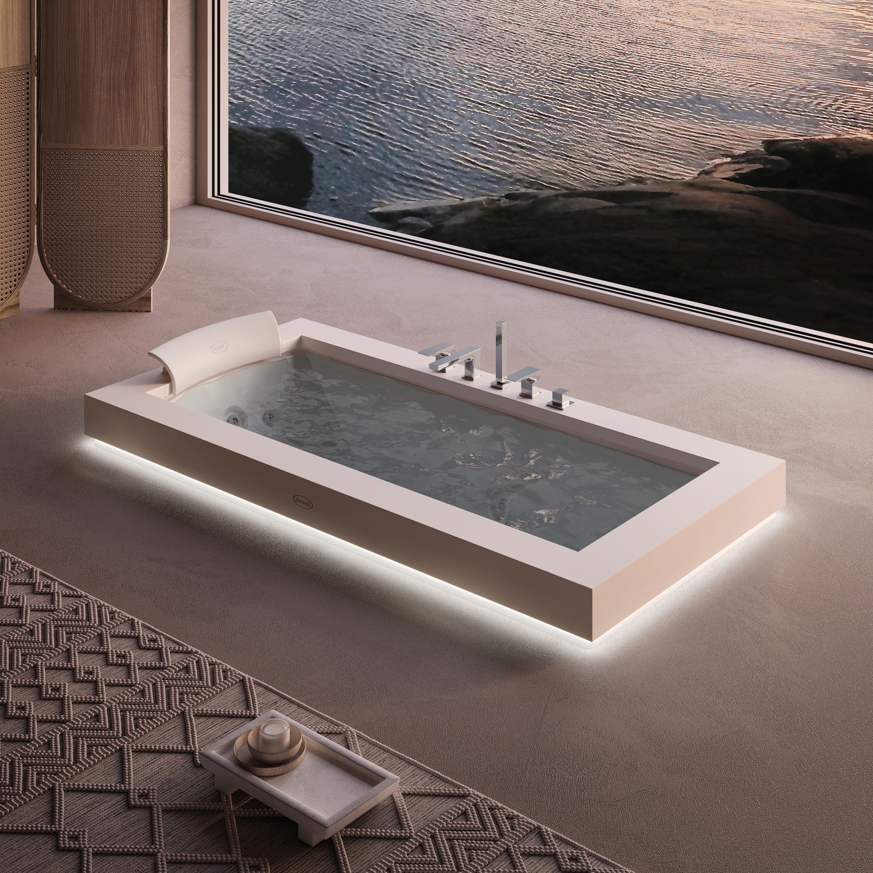Display product Aura Uno Corian® from manufacturer Jacuzzi®