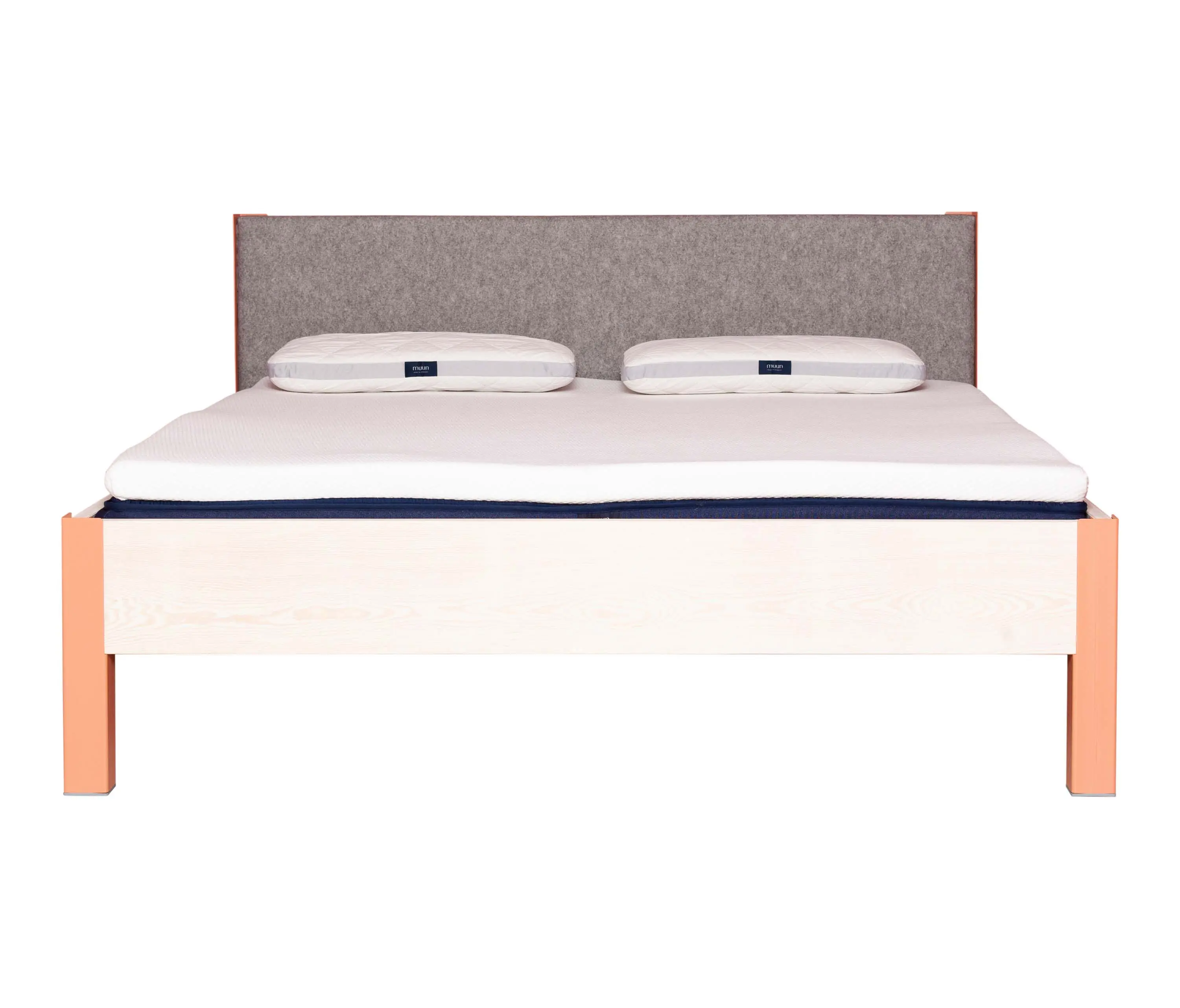 JOHANENLIES - Altiers With Headboard Of Wool Felt