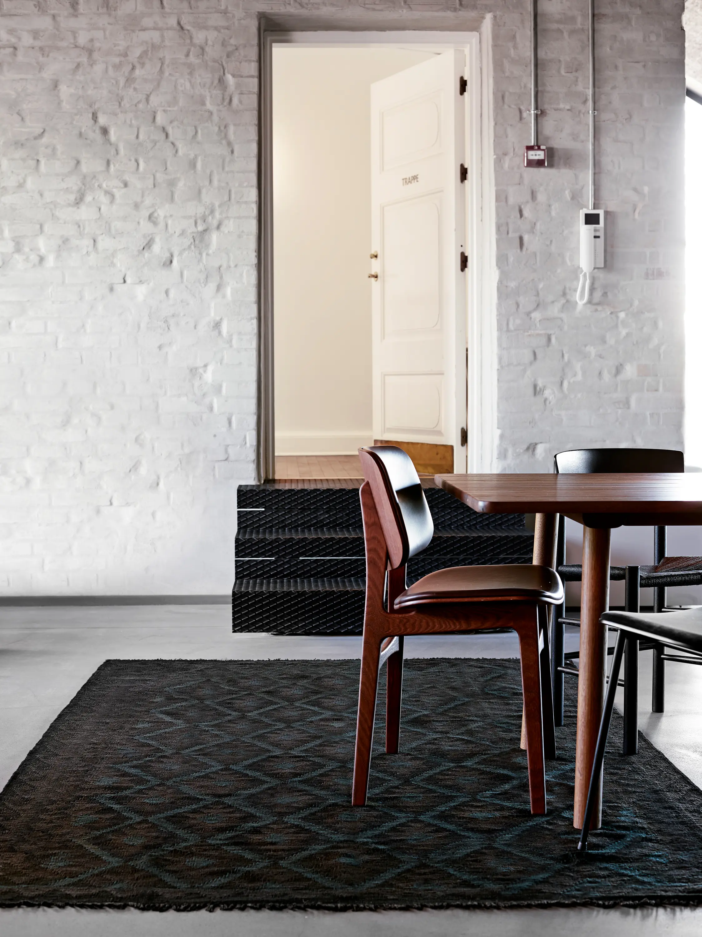 massimo copenhagen - Kelim natural Black