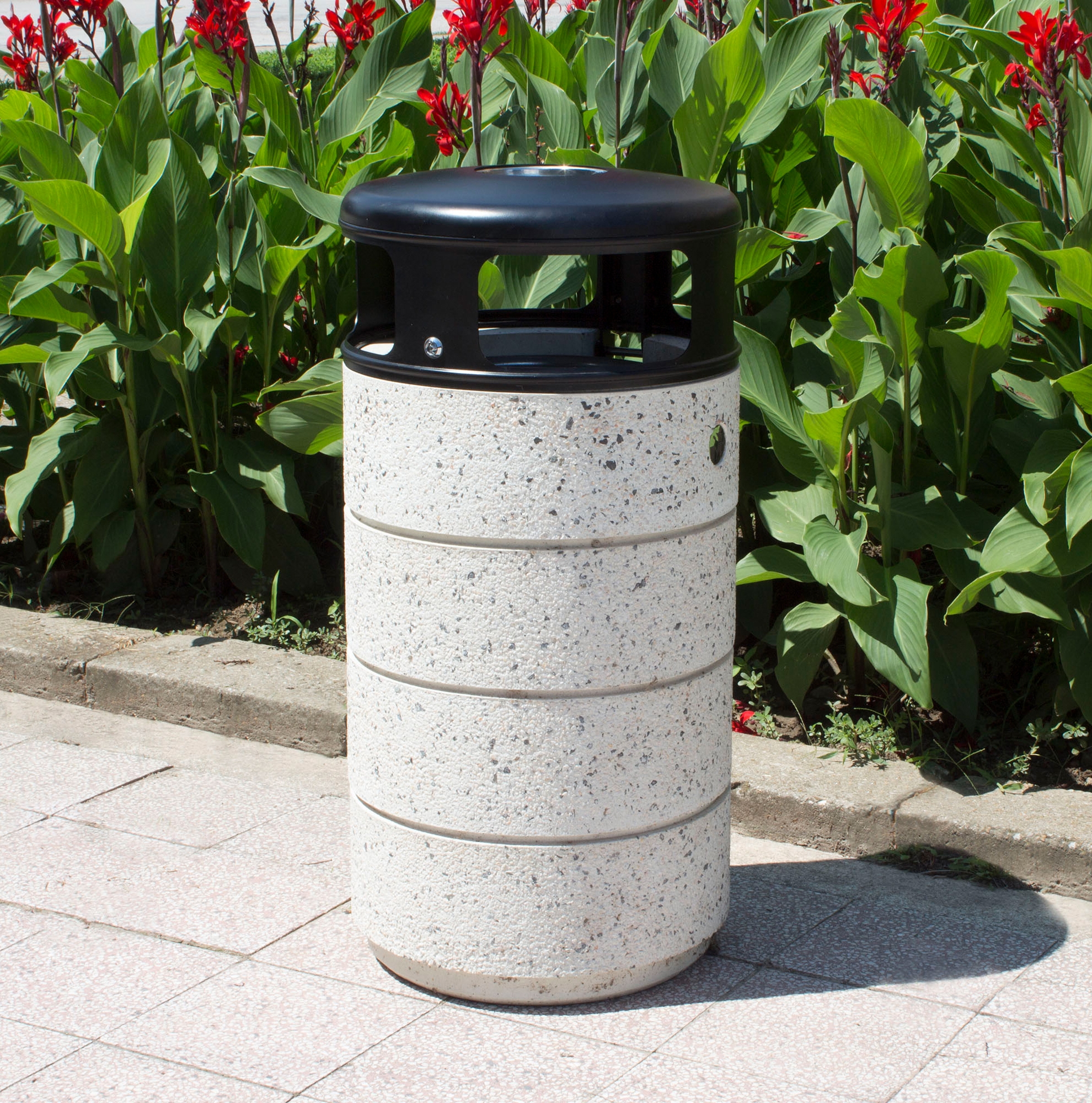 CONCRETE LITTER BINS
