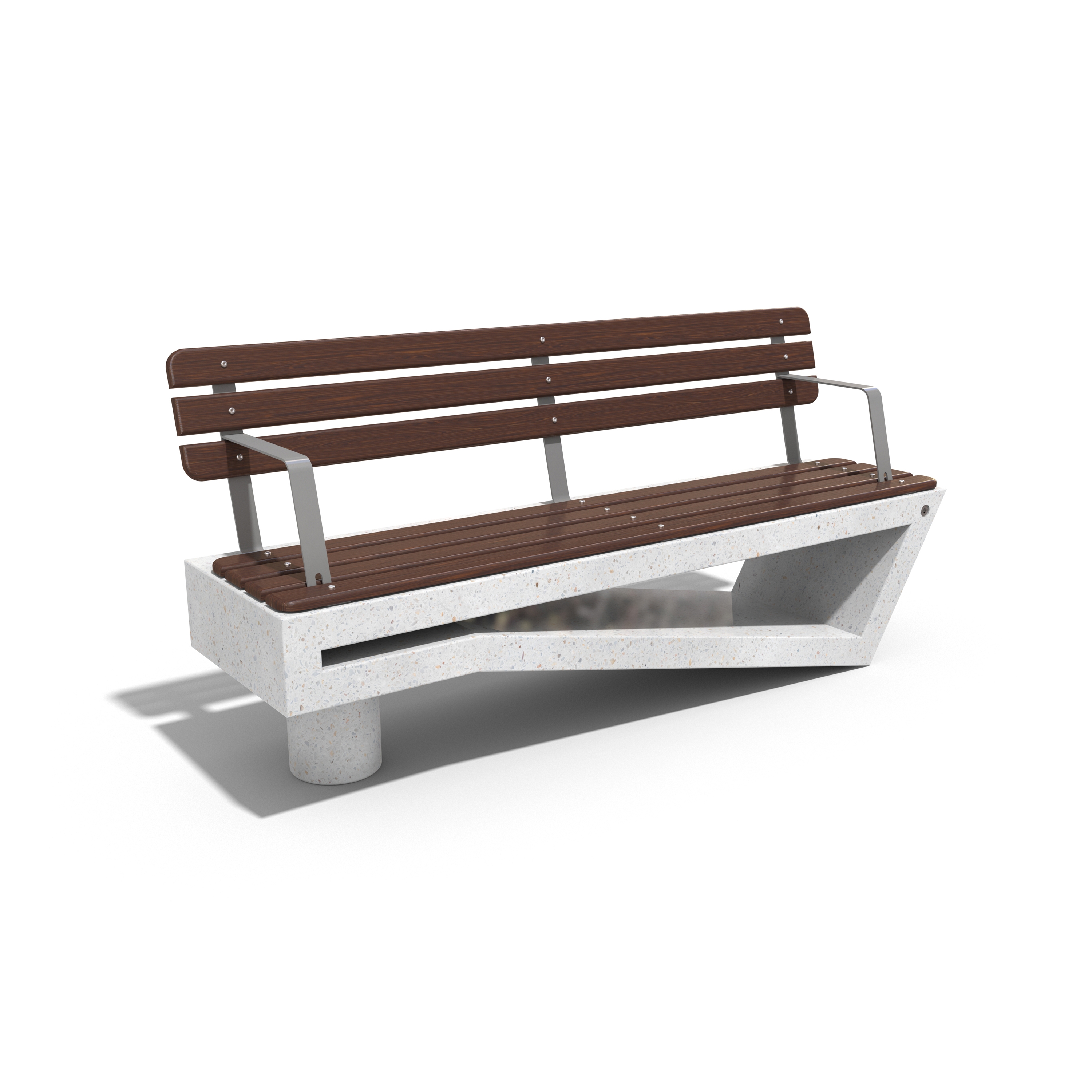 Vertoon produk Concrete Bench 120 van vervaardiger ETE