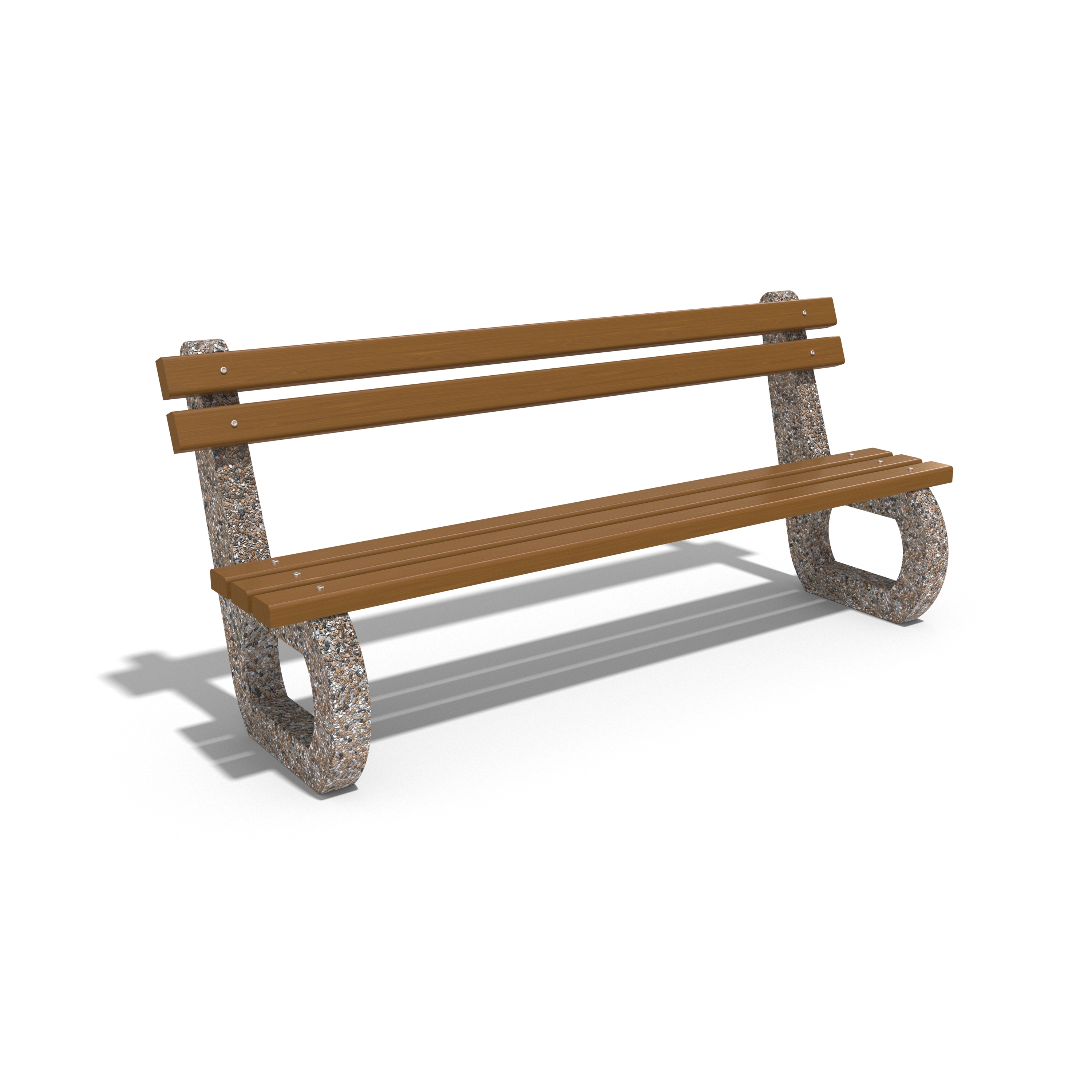 Vertoon produk Concrete Bench 142 van vervaardiger ETE