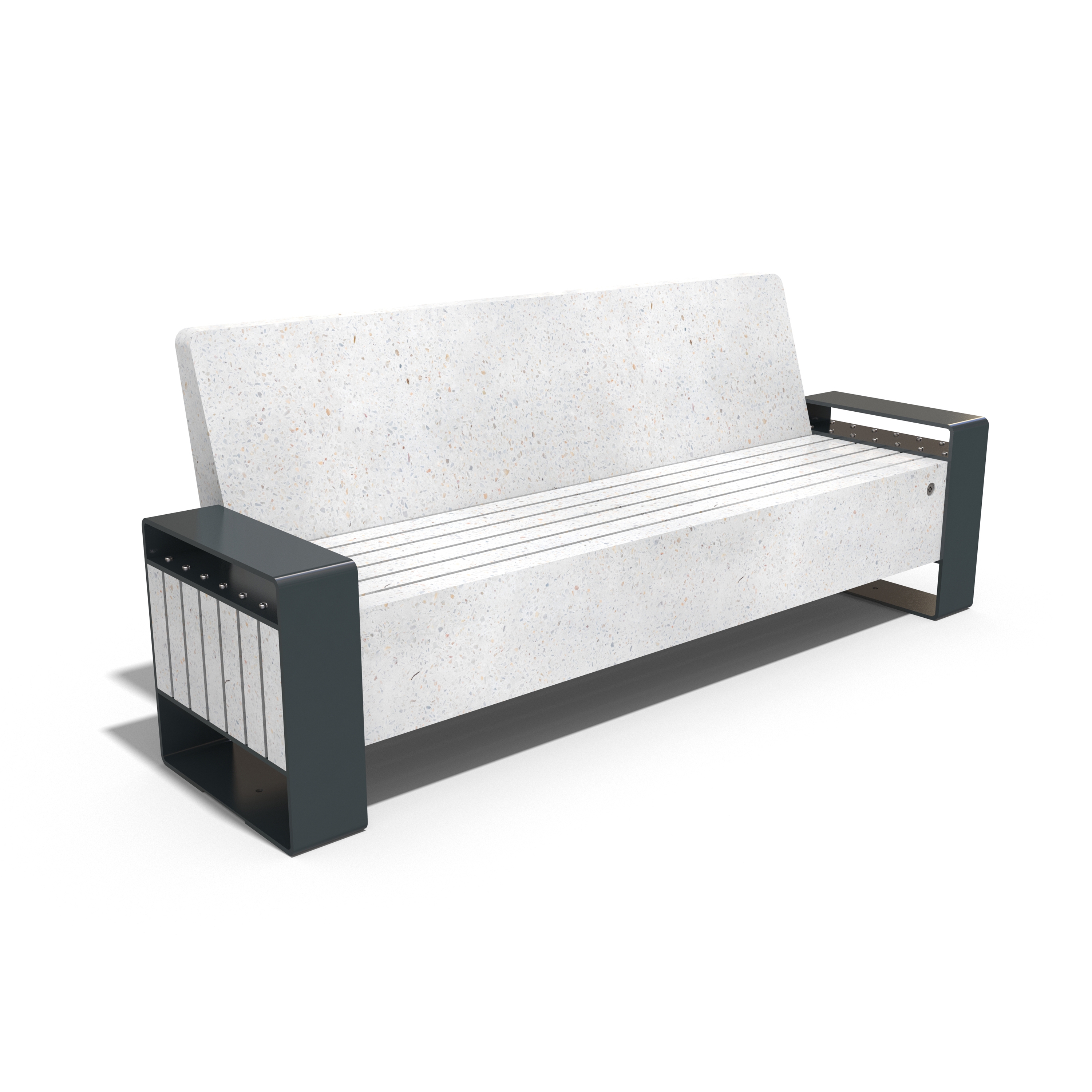 Vertoon produk Concrete Bench 159 van vervaardiger ETE