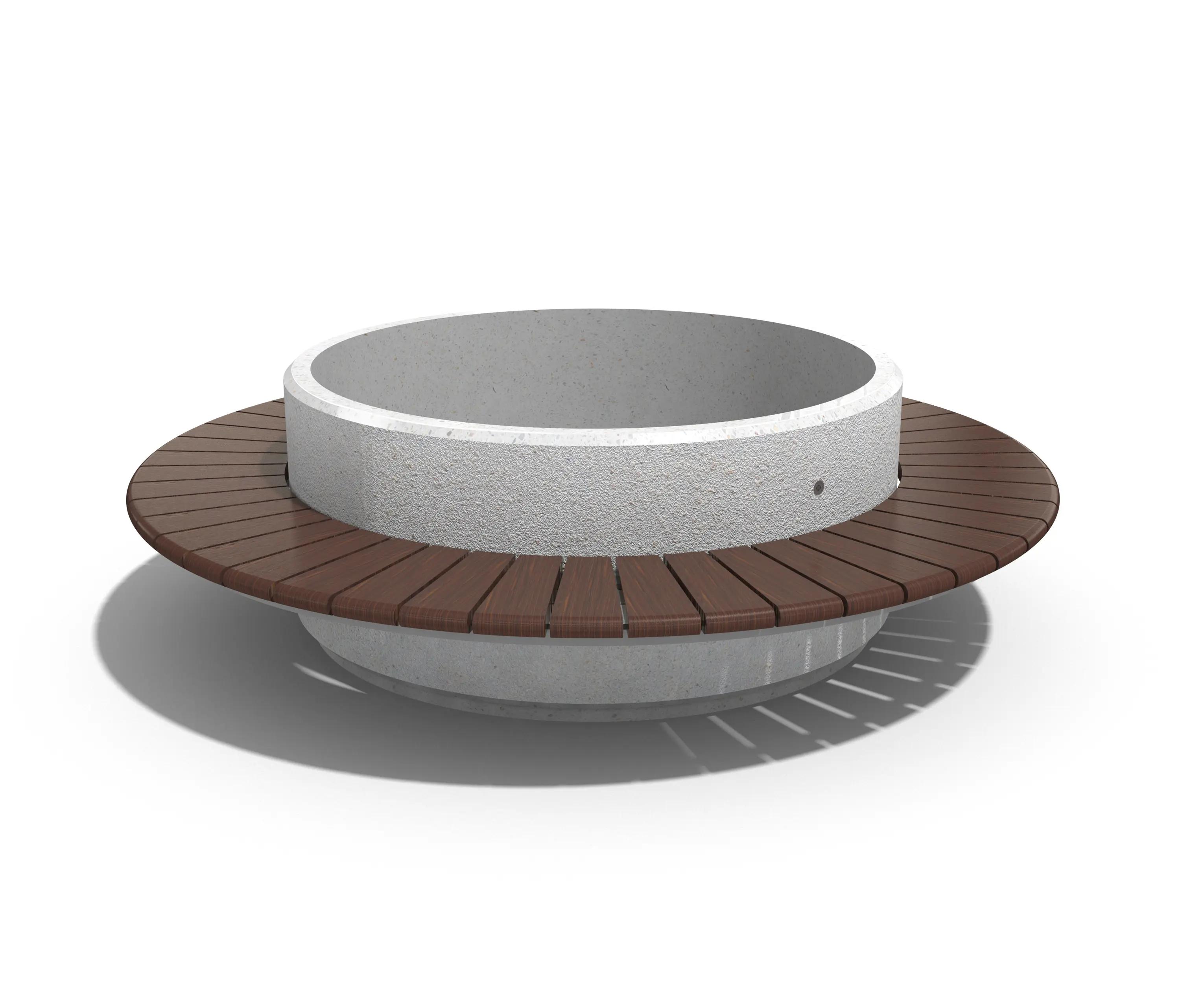 ETE - Round Planter Bench 92