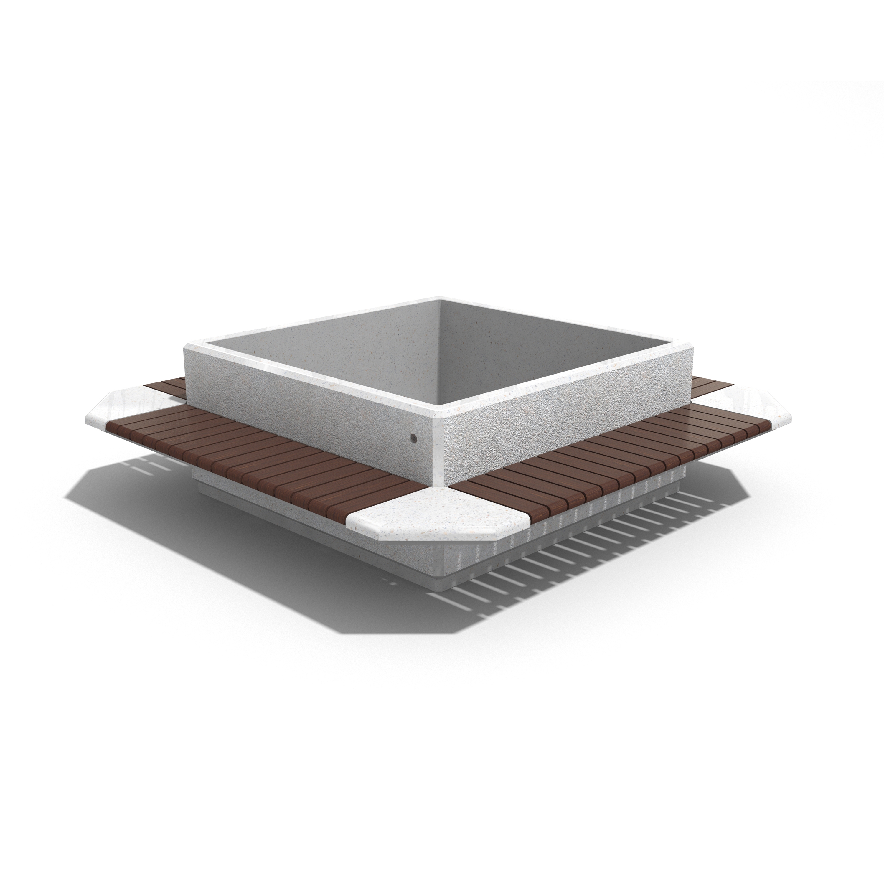 Mostra il prodotto Square Planter Bench 93 del produttore ETE