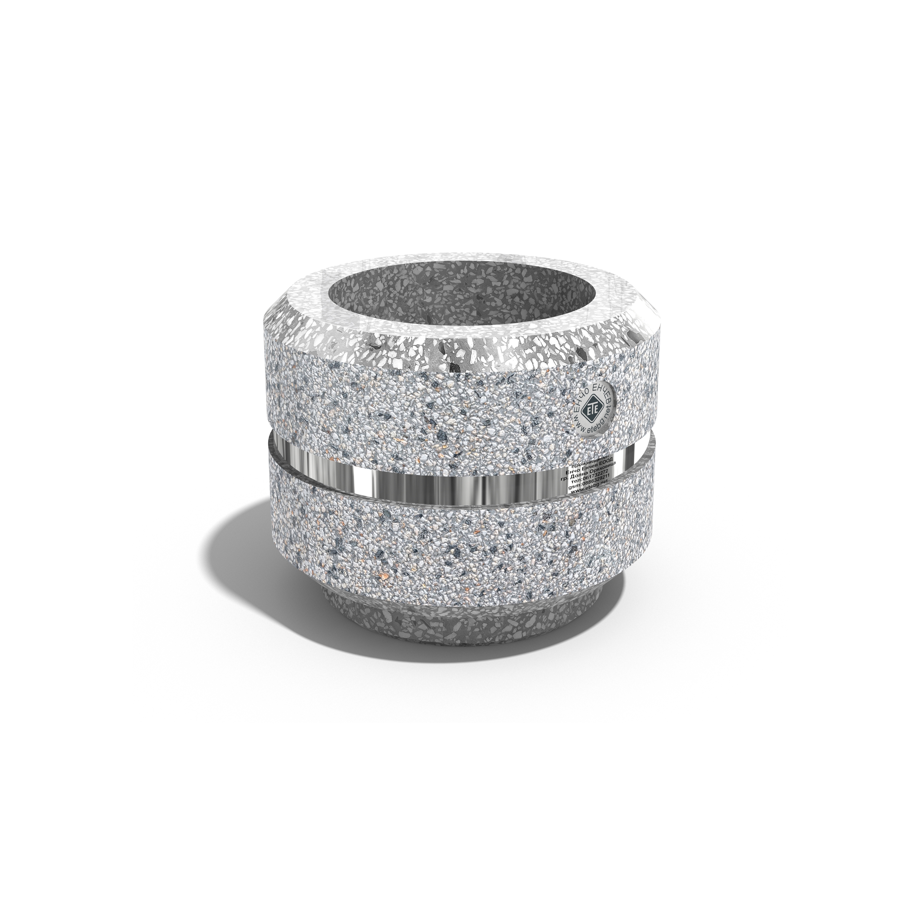 Produkt Round Concrete Planter 19 des Herstellers ETE anzeigen