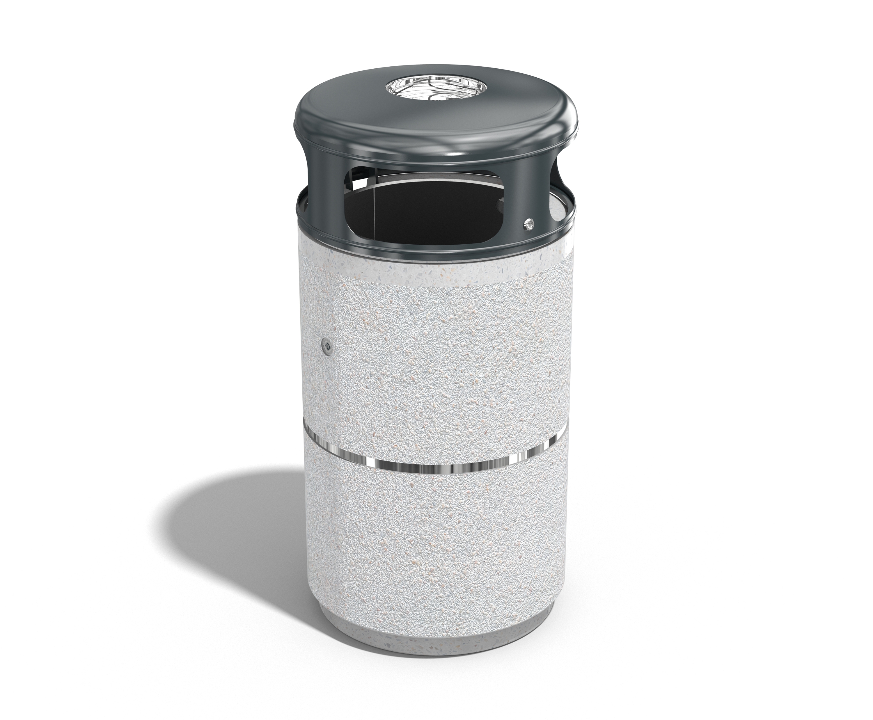 Afficher le produit Concrete Litter Bin 41 du fabricant ETE