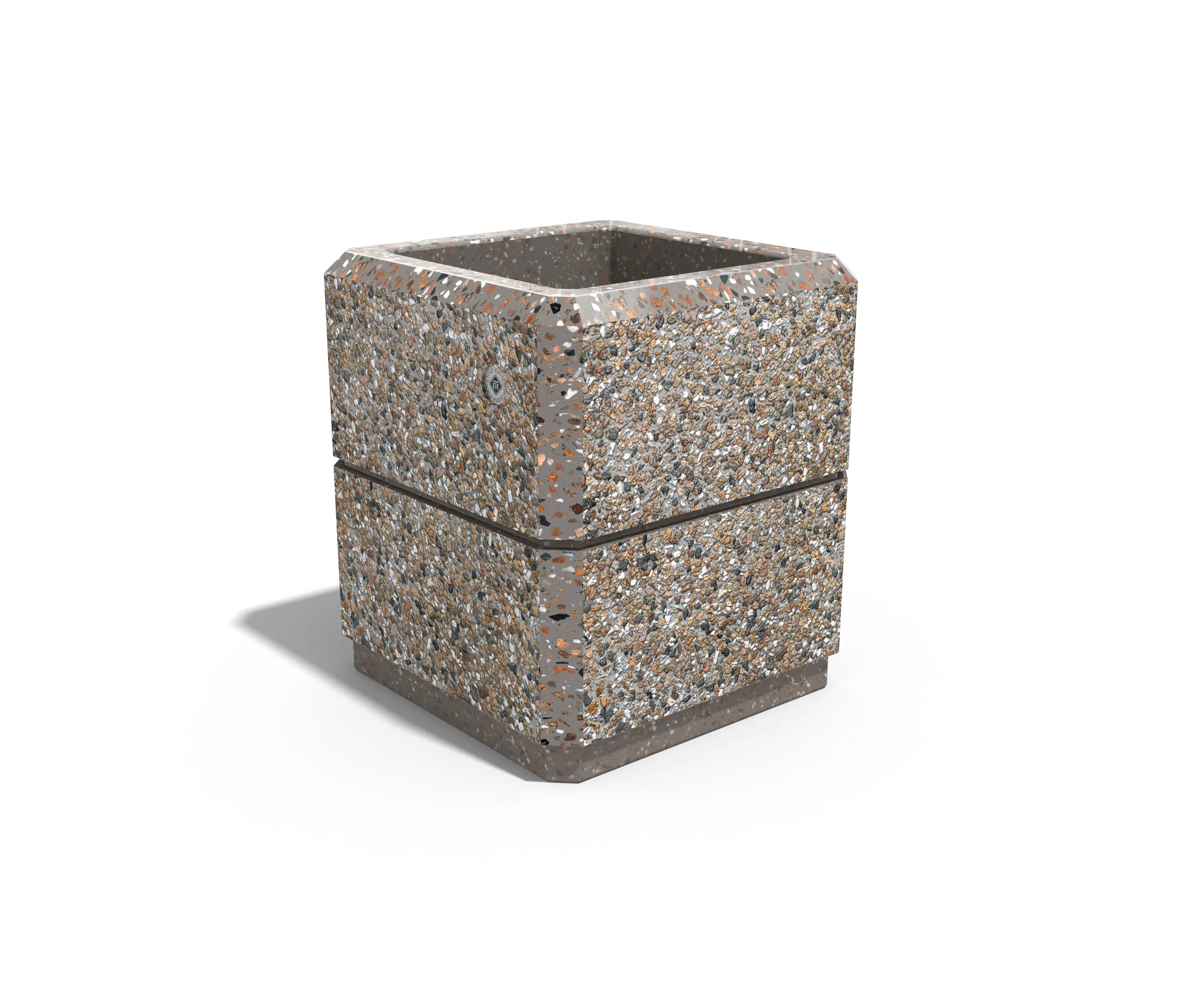 ETE - Square Concrete Planter 77