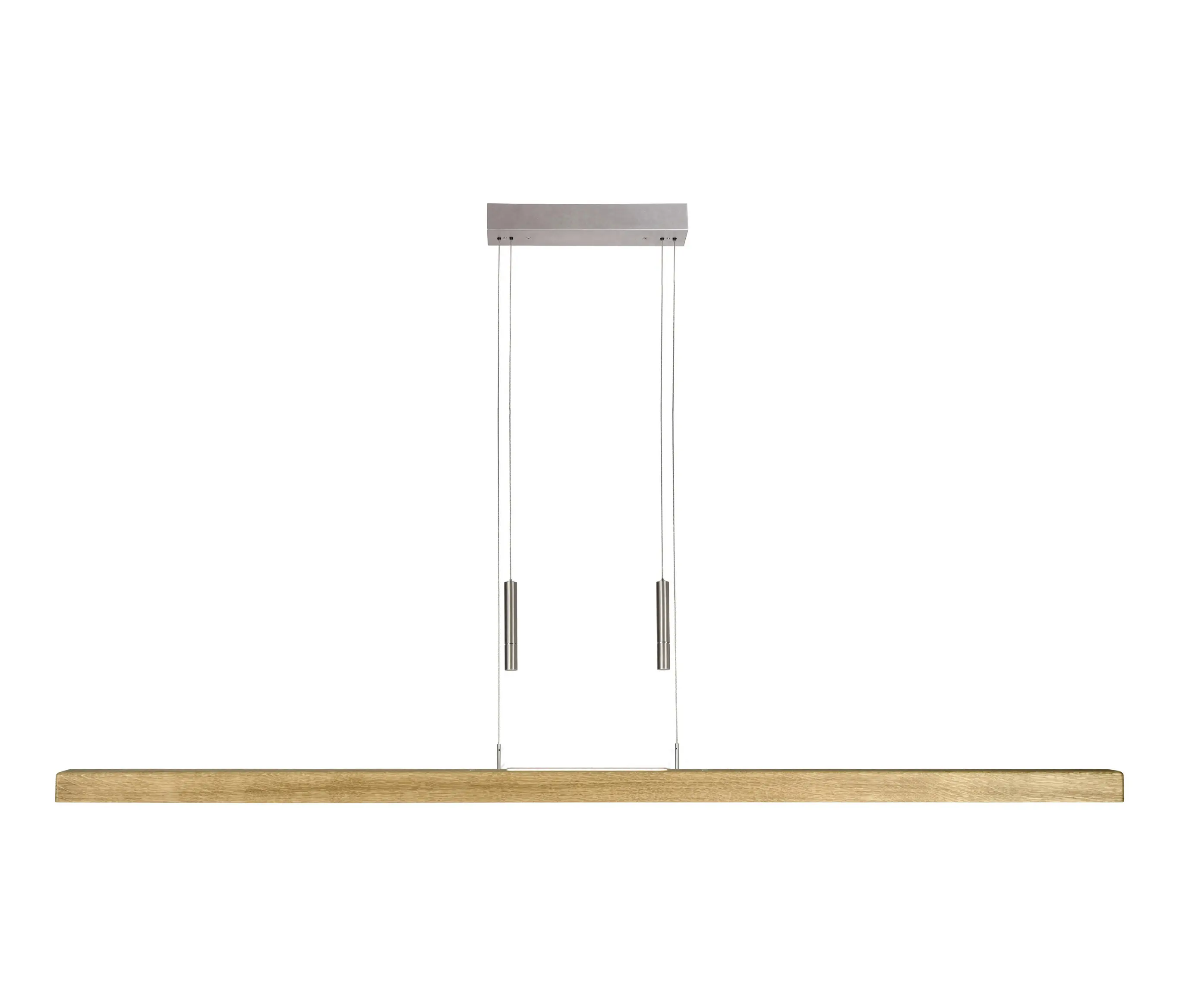 HerzBlut - Leonora LED pendant light in oak with up&down system