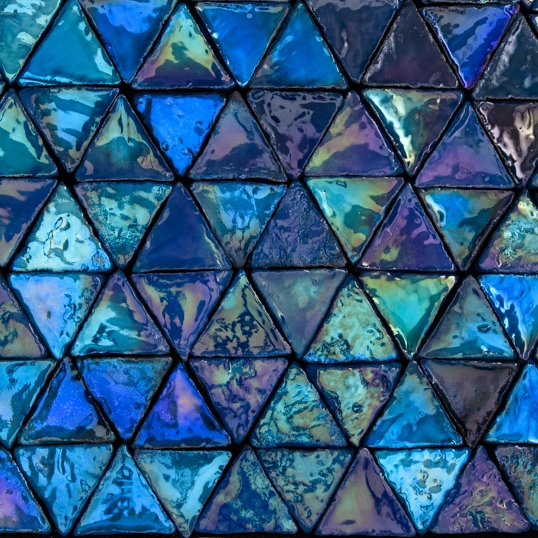 Display product Ancient Lustre Rubboli 1873 | Blu di Serves from manufacturer Cotto Etrusco