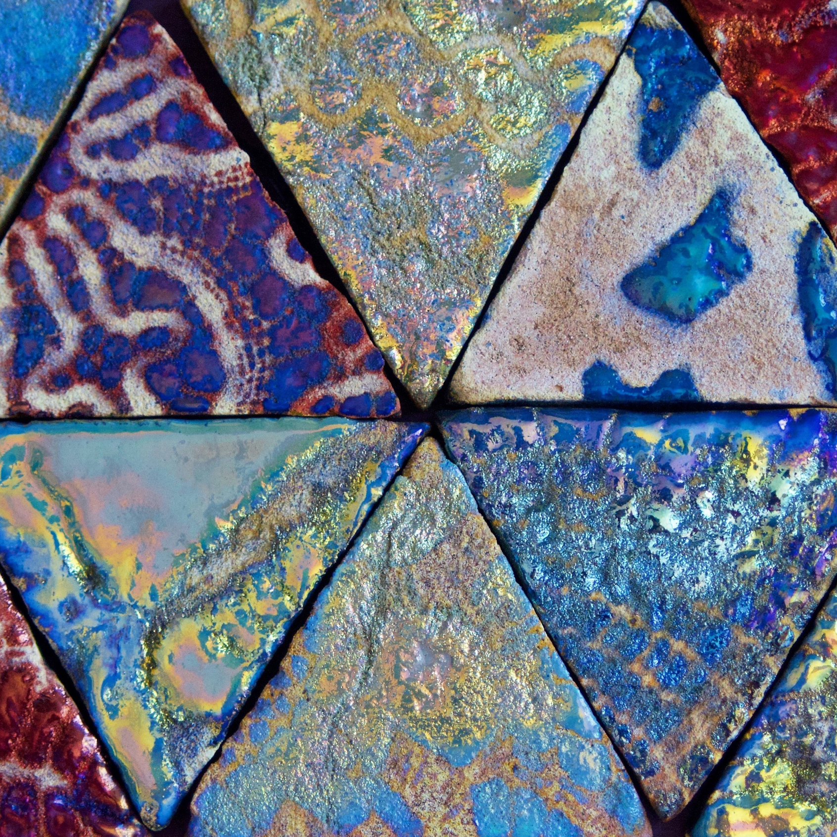 Display product Ancient Lustre Rubboli 1873 | Ricami from manufacturer Cotto Etrusco