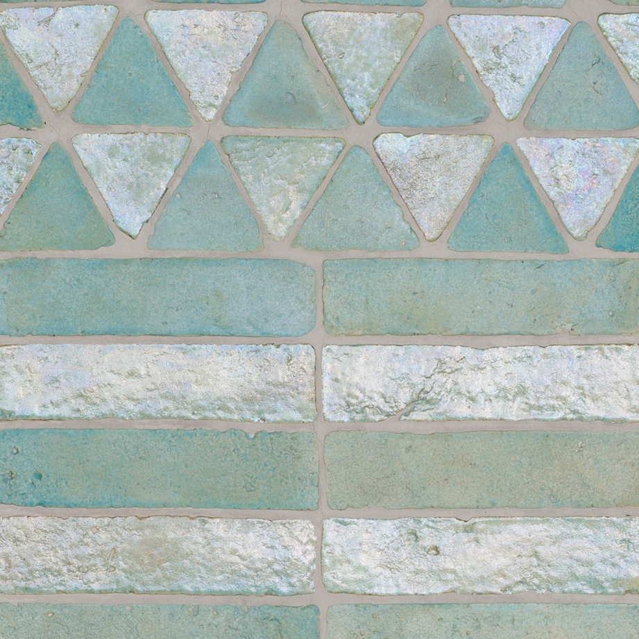 Display product Glazes | Matt & Glossy | Mix Acquamarina Madreperla from manufacturer Cotto Etrusco
