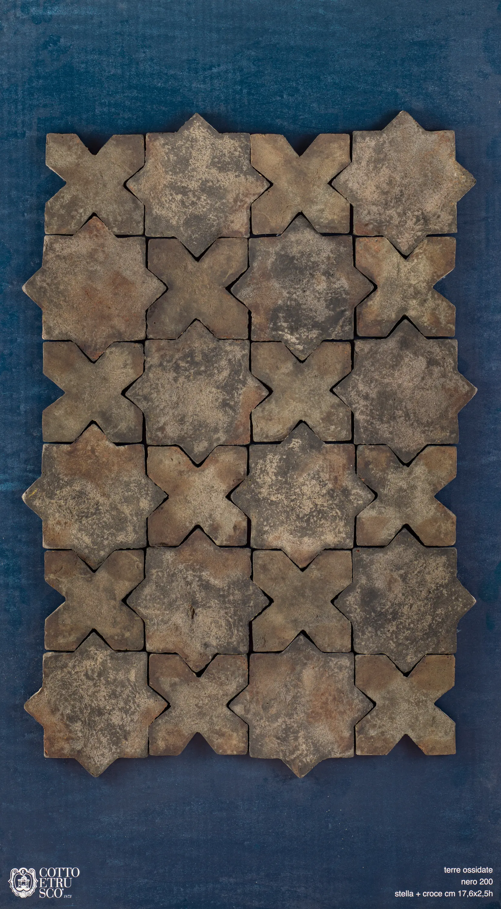 Cotto Etrusco - Terre Ossidate | Nero 200
