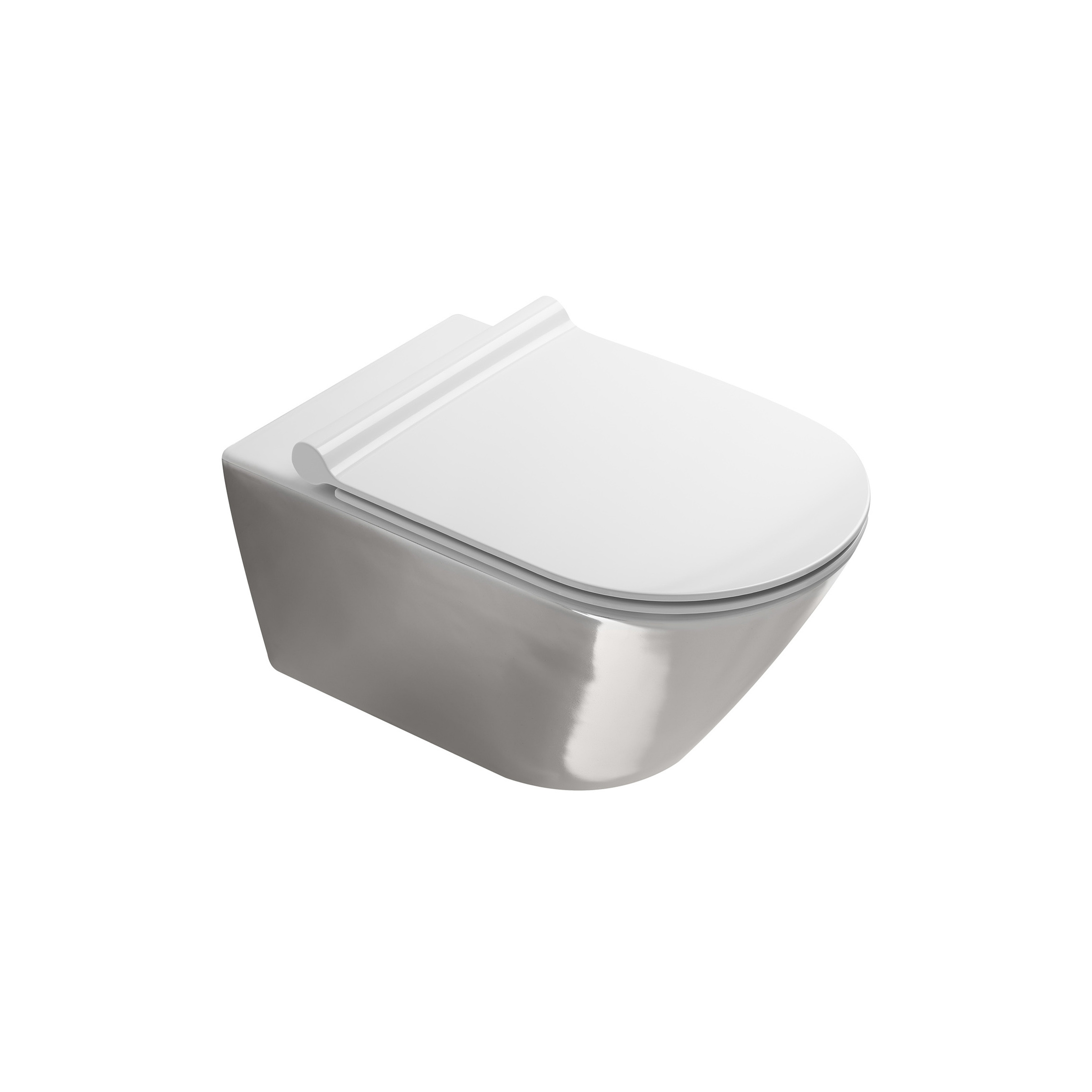 Mostra il prodotto Wc Newflush 55x35 Silver White del produttore Ceramica Catalano