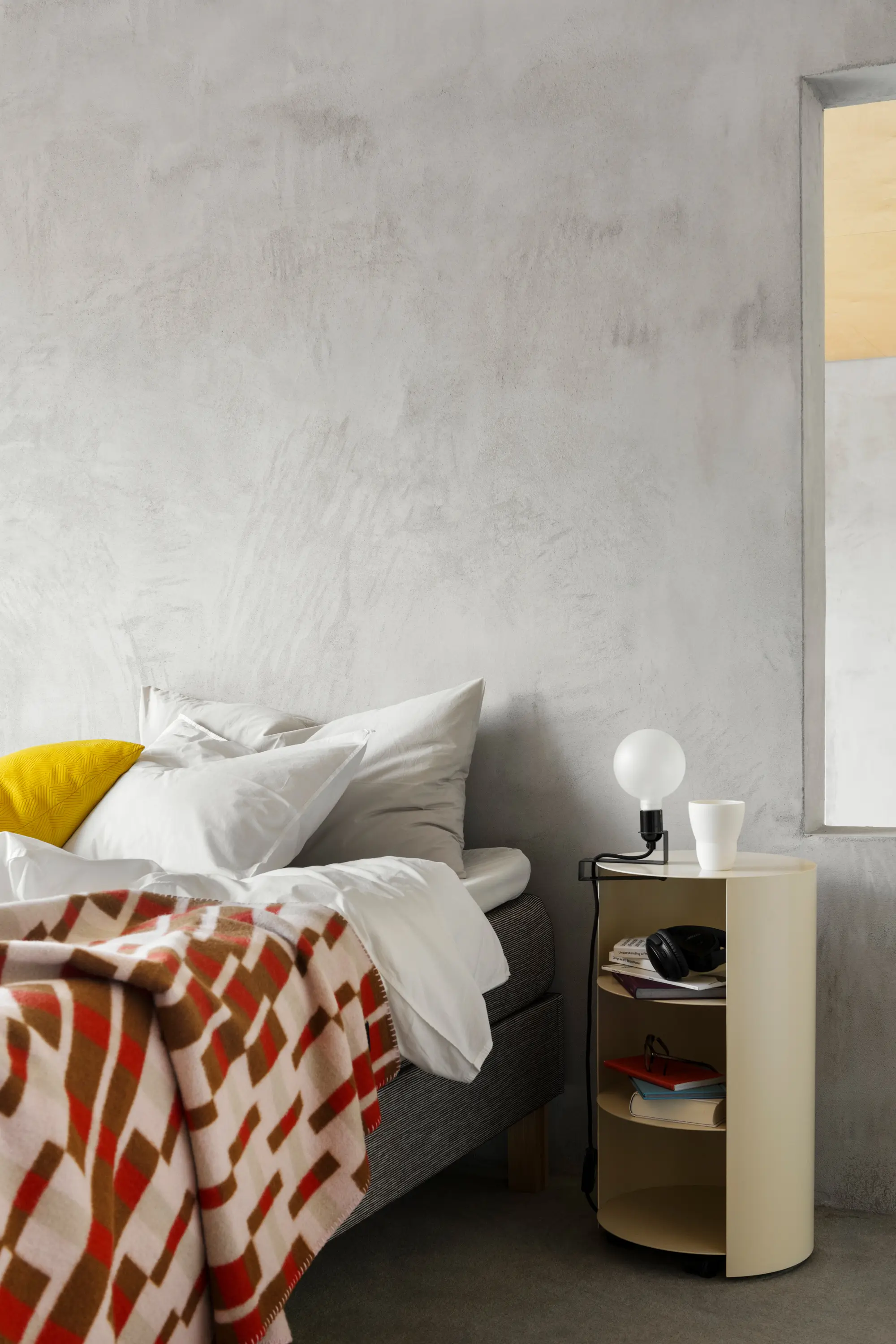 Hem Design Studio - Hide Pedestal Orange