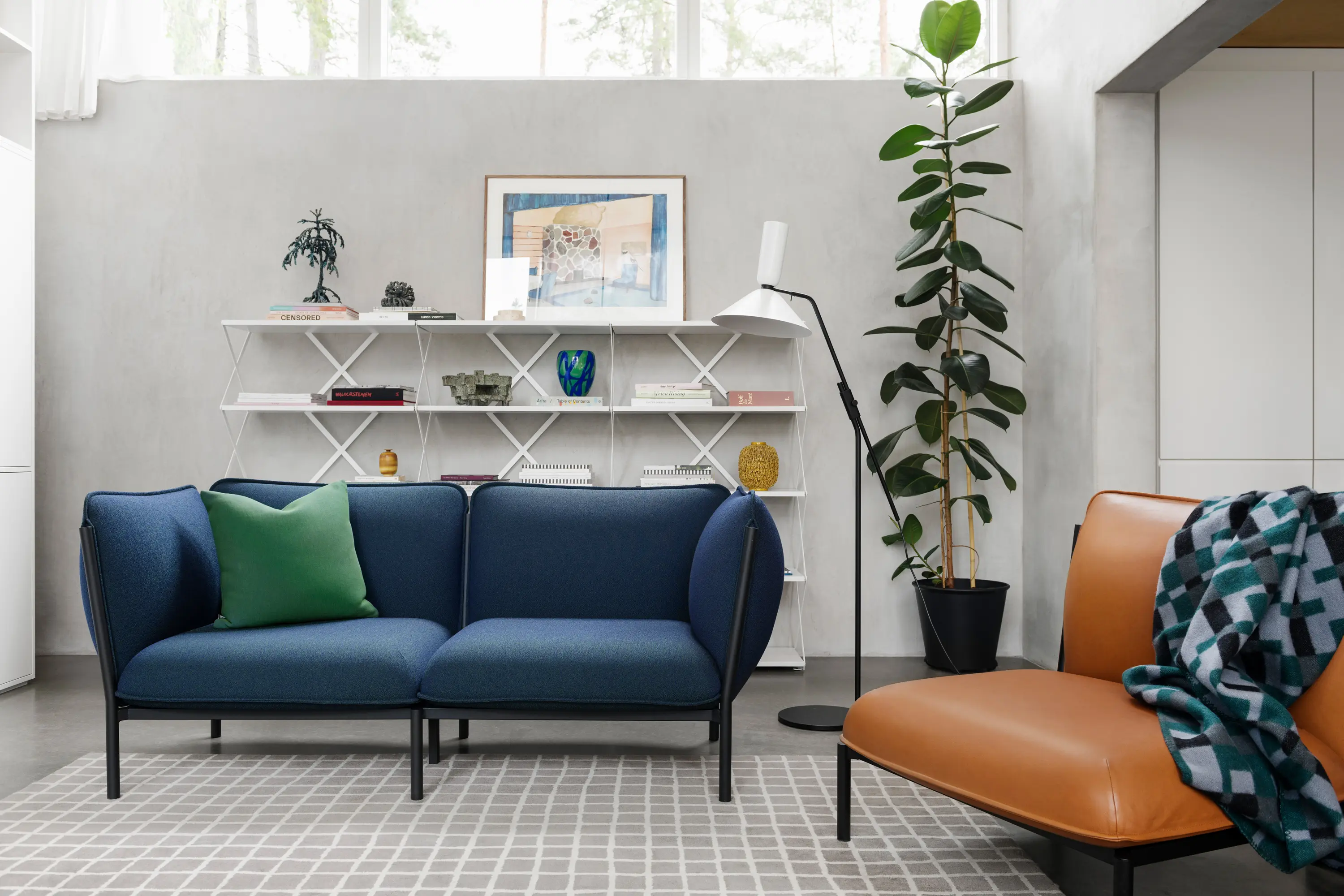 Hem Design Studio - Kumo Sofa 4-Seater Porcelain