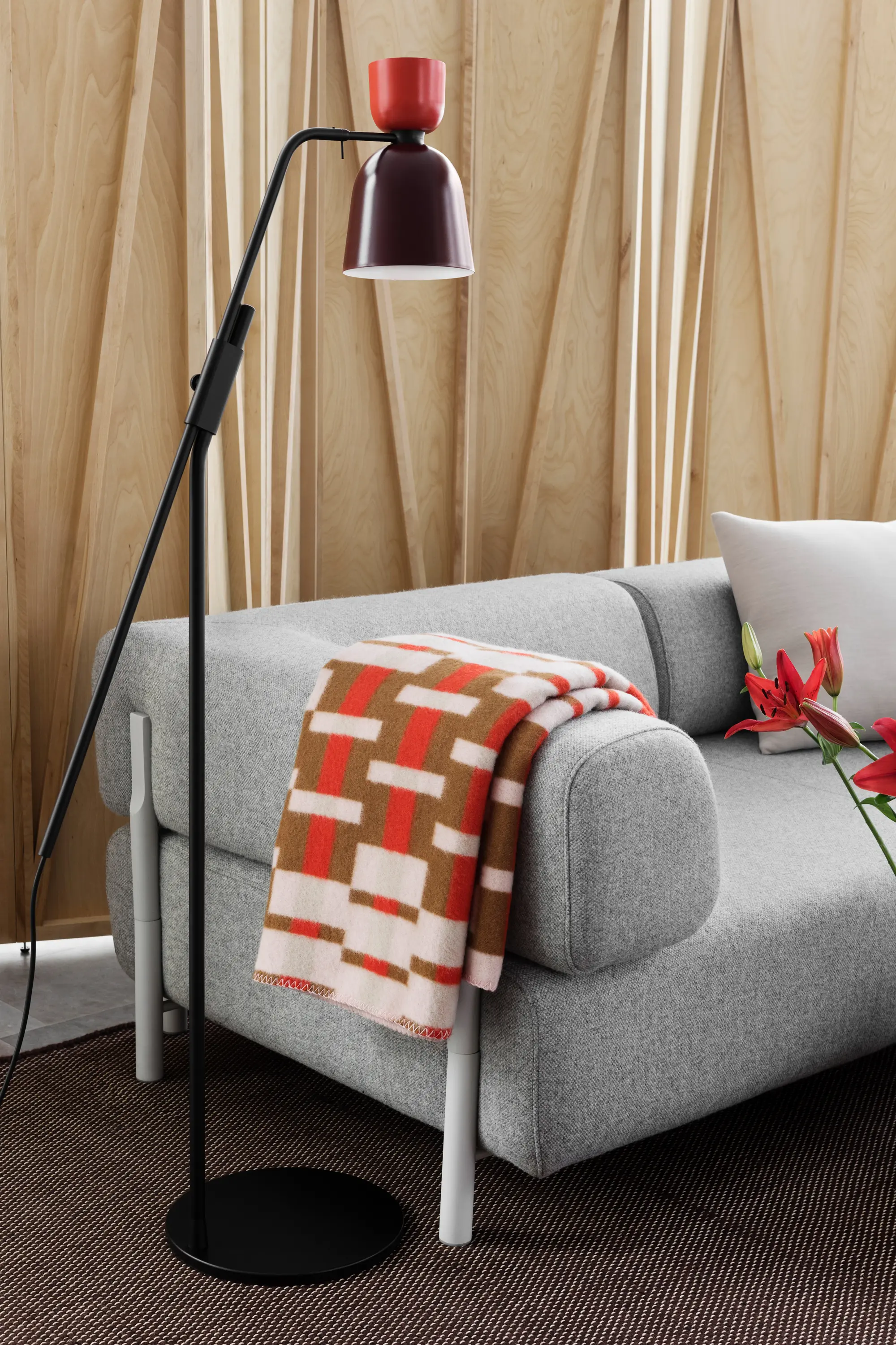 Hem Design Studio - Palo Modular Lounger Brown-Black