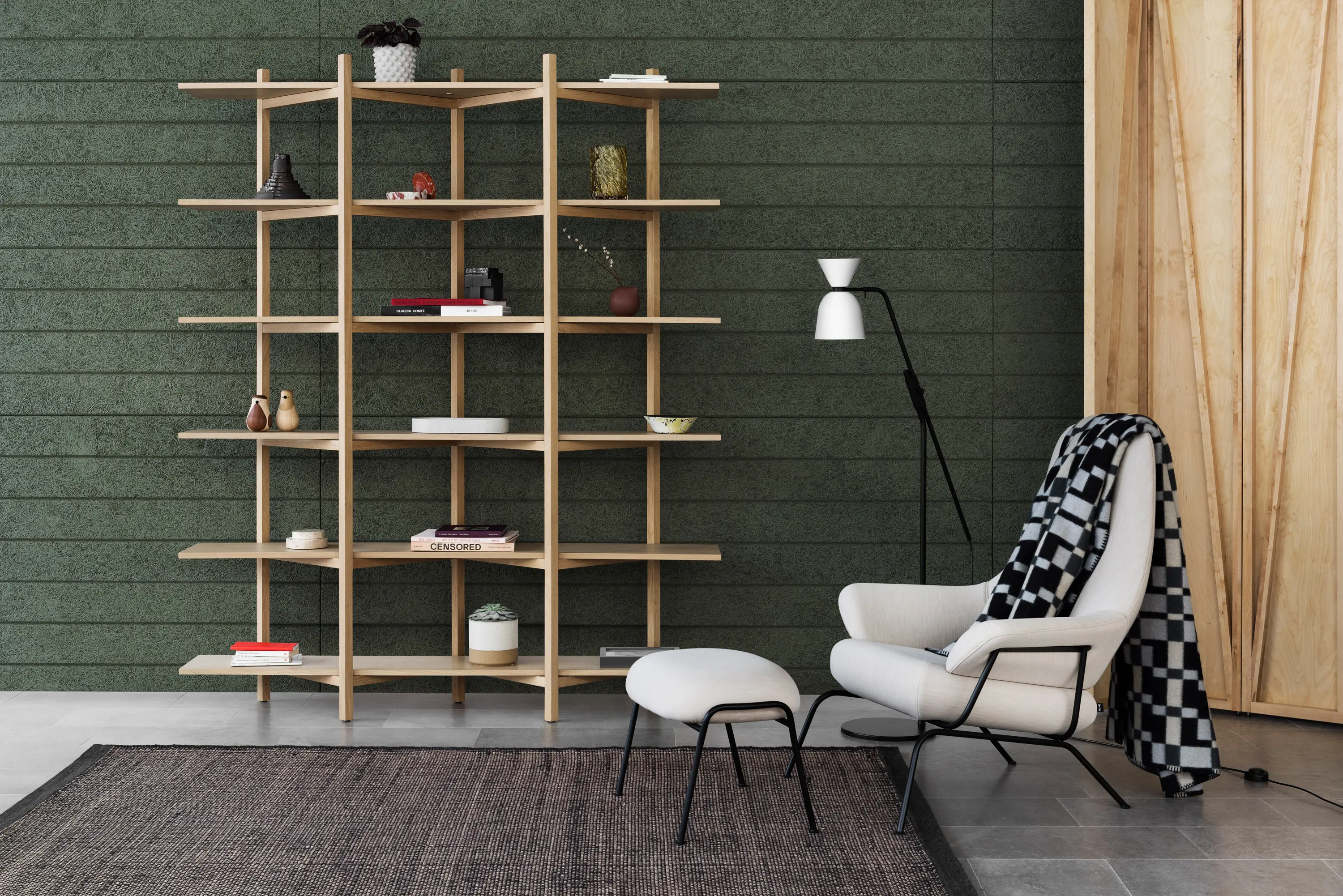 Hem Design Studio - Zig Zag Shelf High