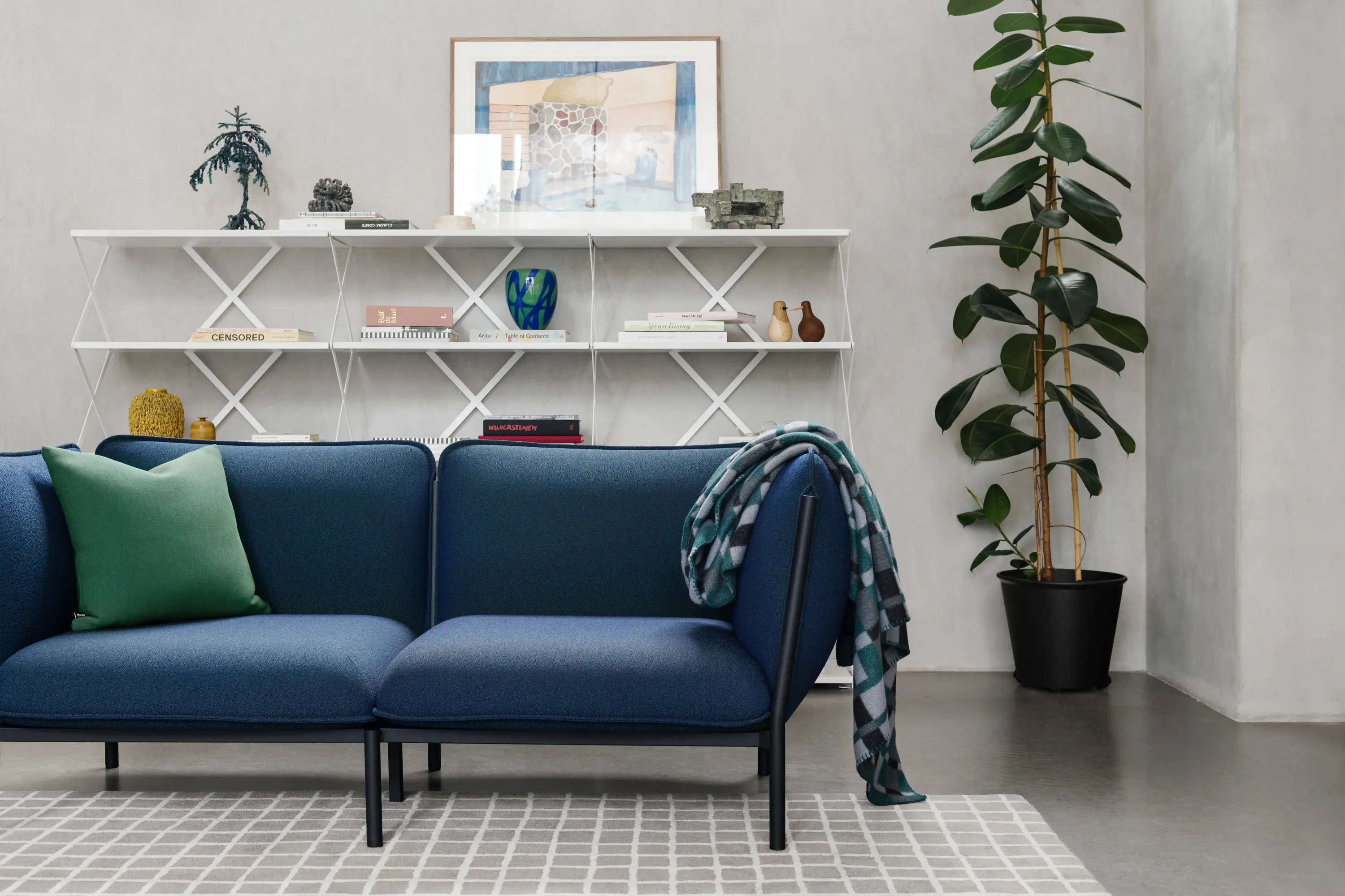 Hem Design Studio - Grid Rug Large