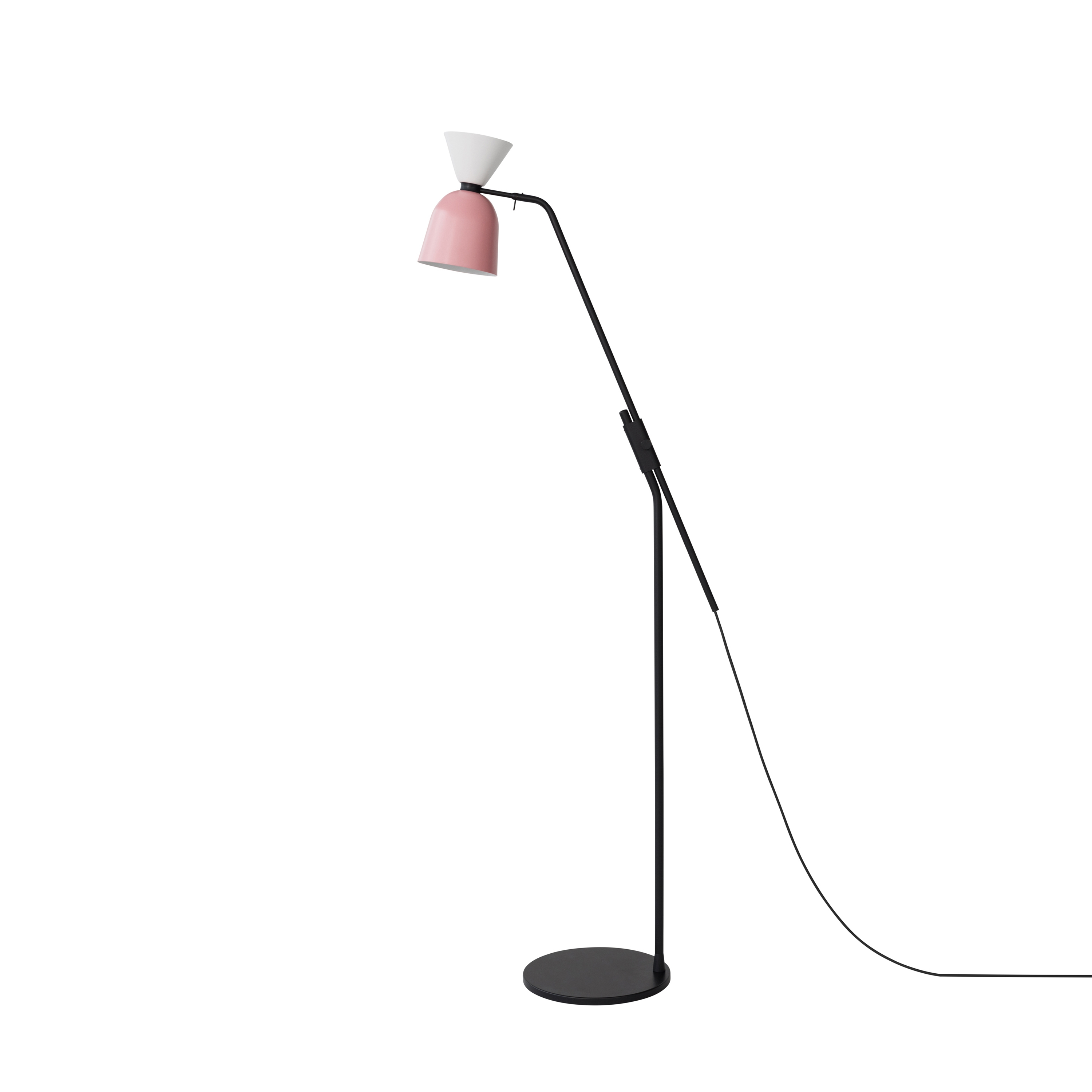 Mostra il prodotto Alphabeta Floor Lamp (EU/UK Plug) White / Light Pink del produttore Hem Design Studio