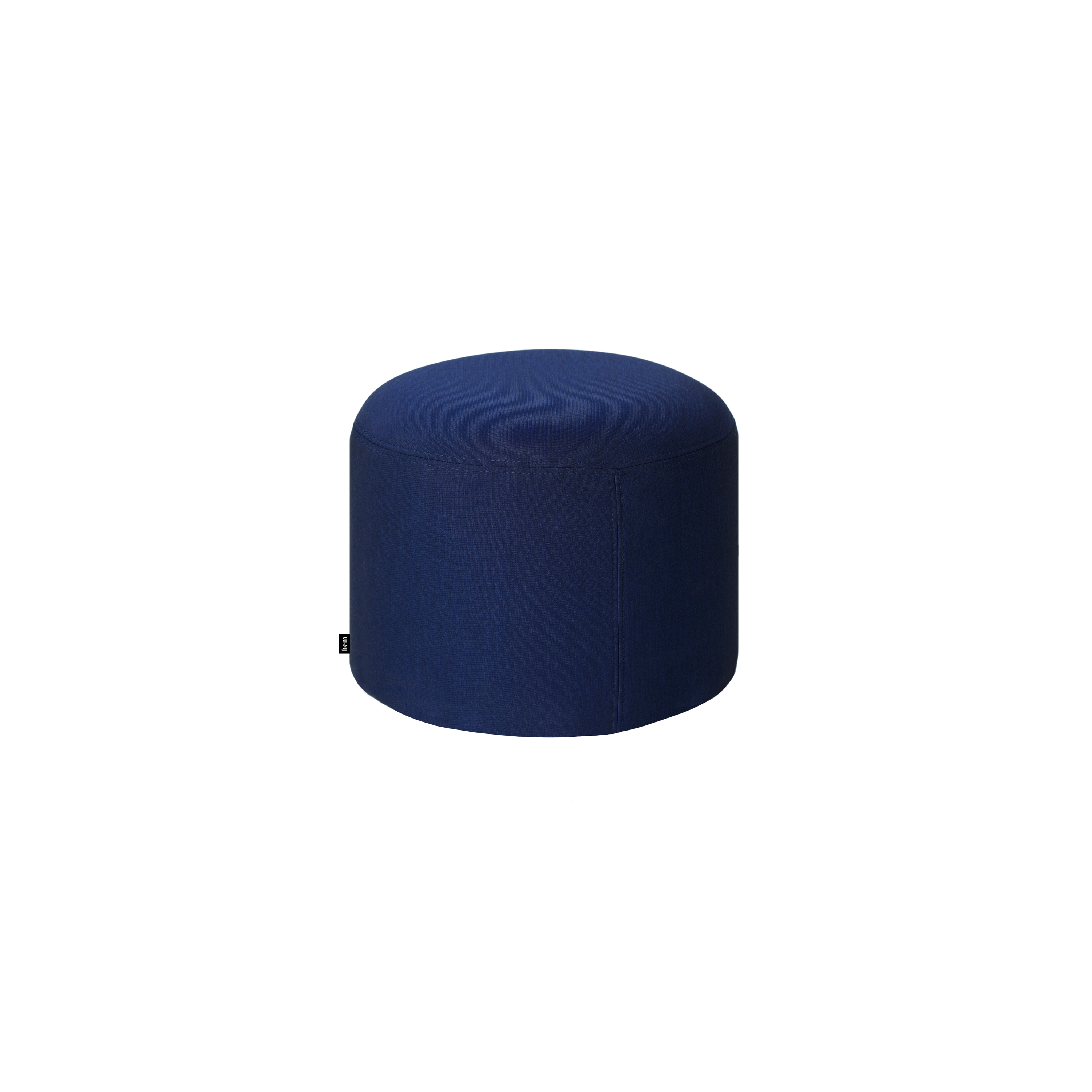 Bon Pouf Round Ink