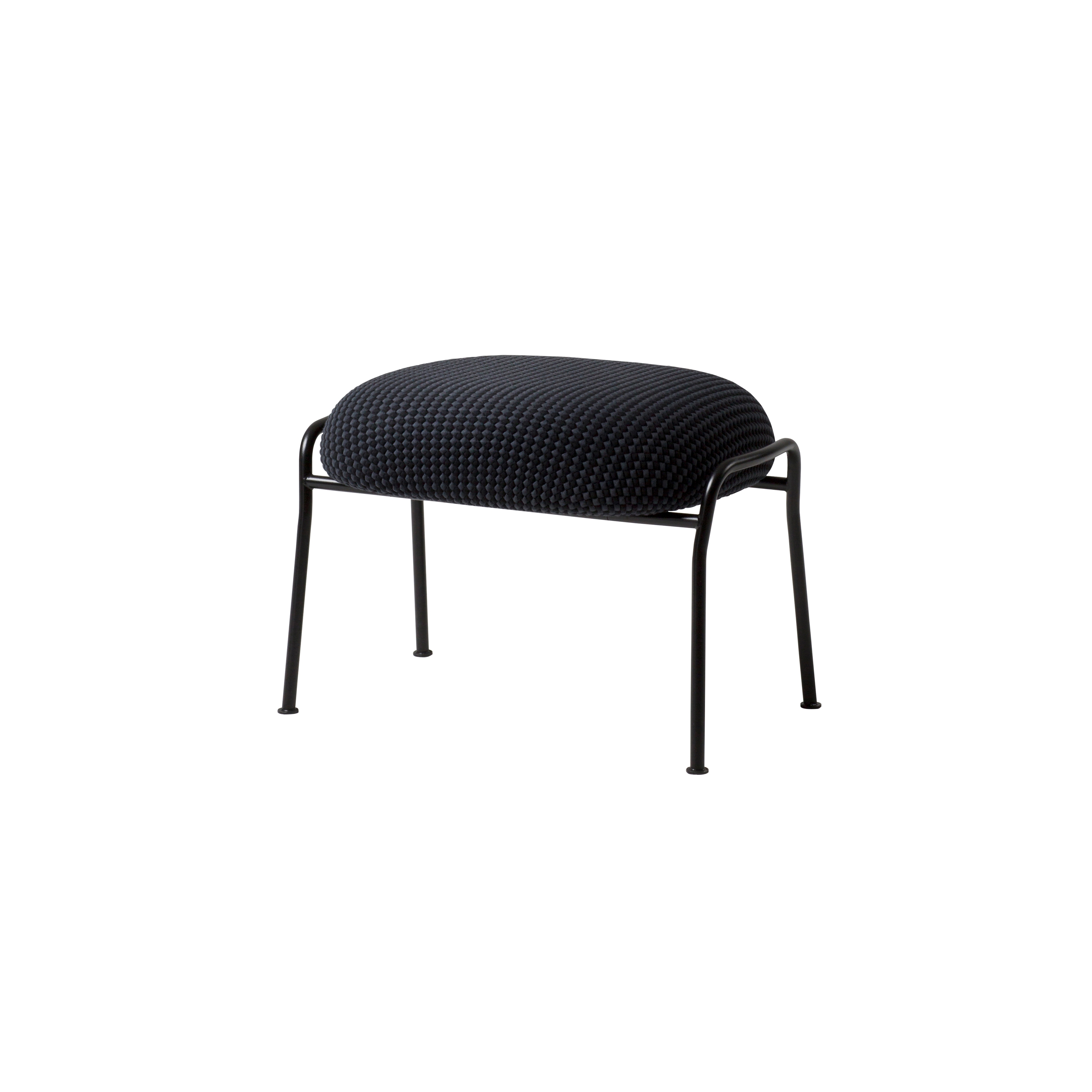 Hai Ottoman Mosaic Charcoal