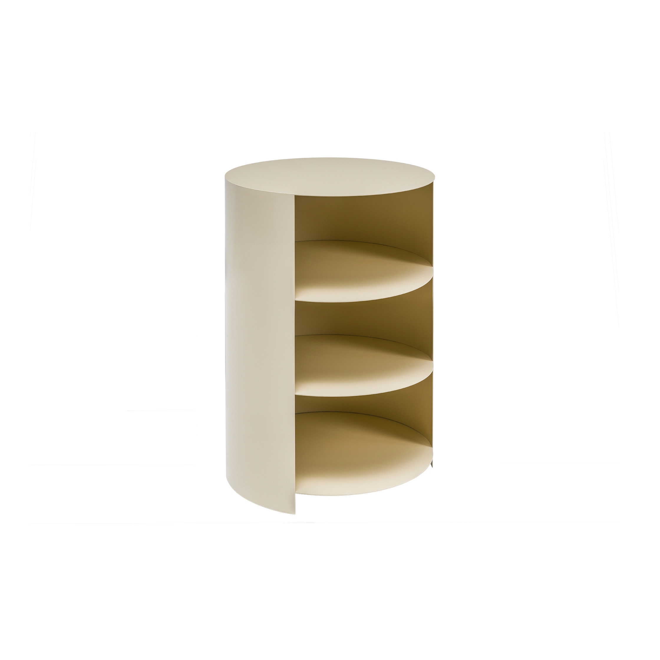 Hide Pedestal Ivory