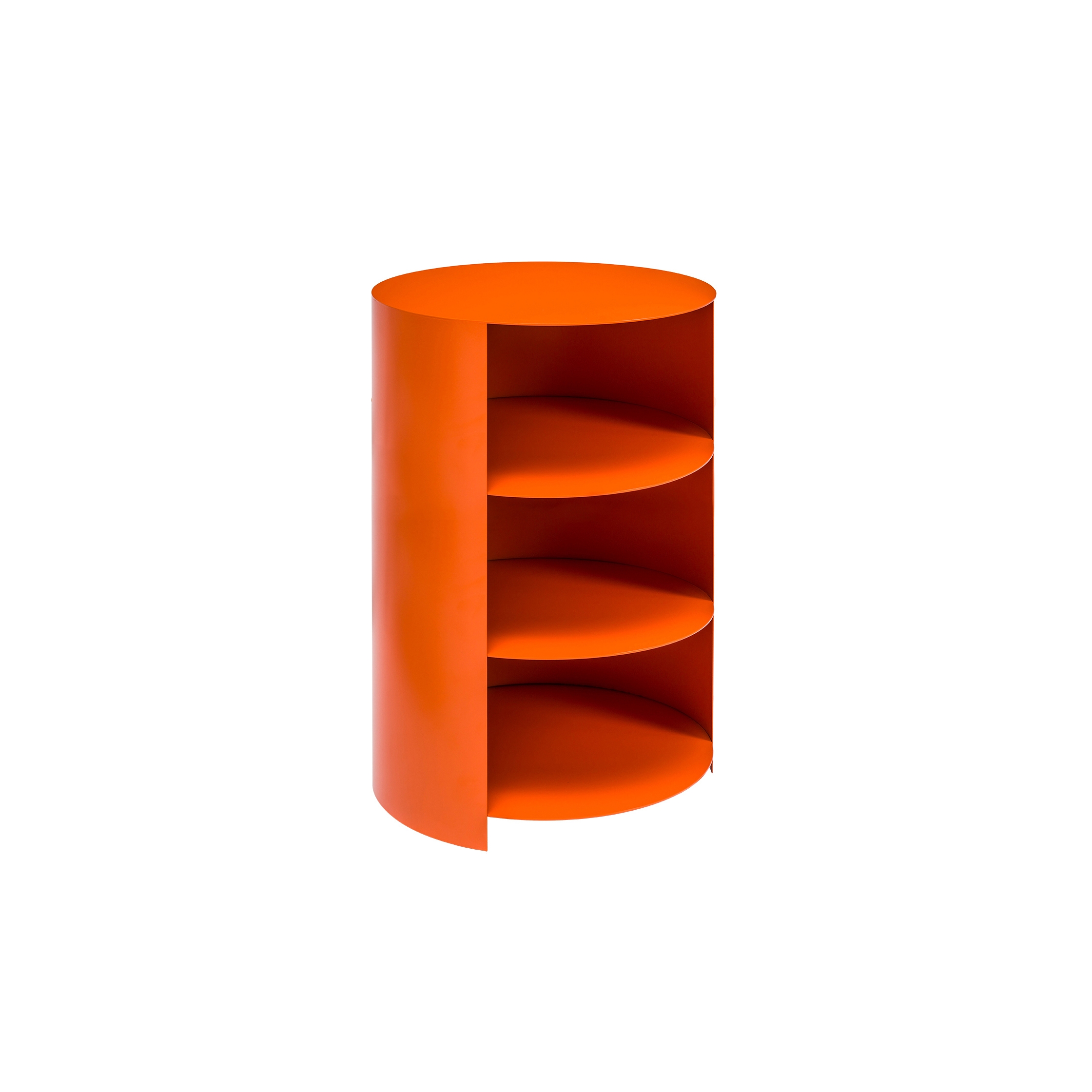 Hide Pedestal Orange