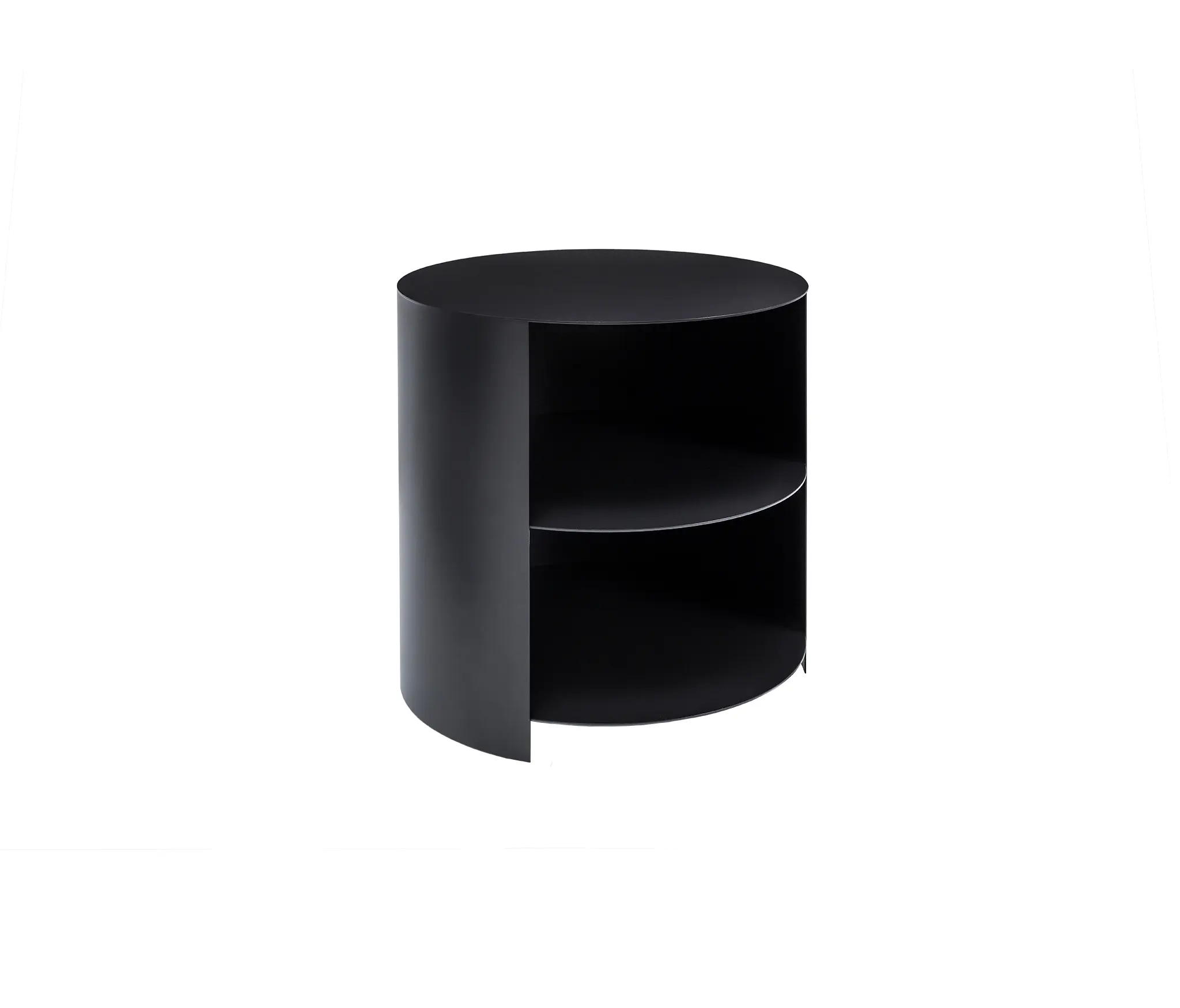 Hem Design Studio - Hide Side Table Black