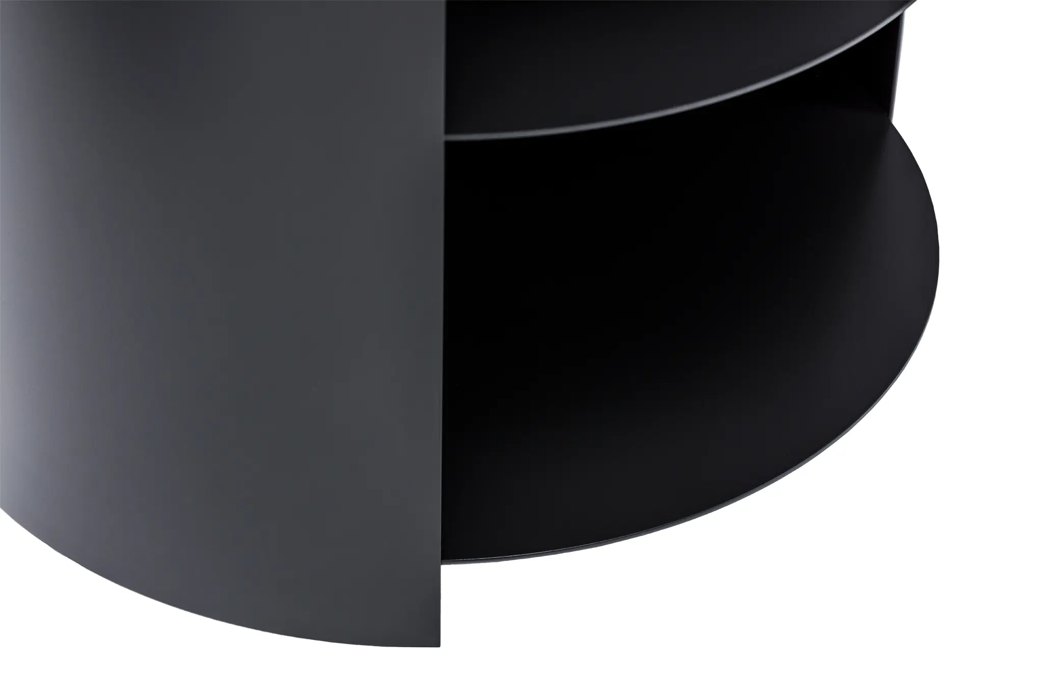 Hem Design Studio - Hide Side Table Black
