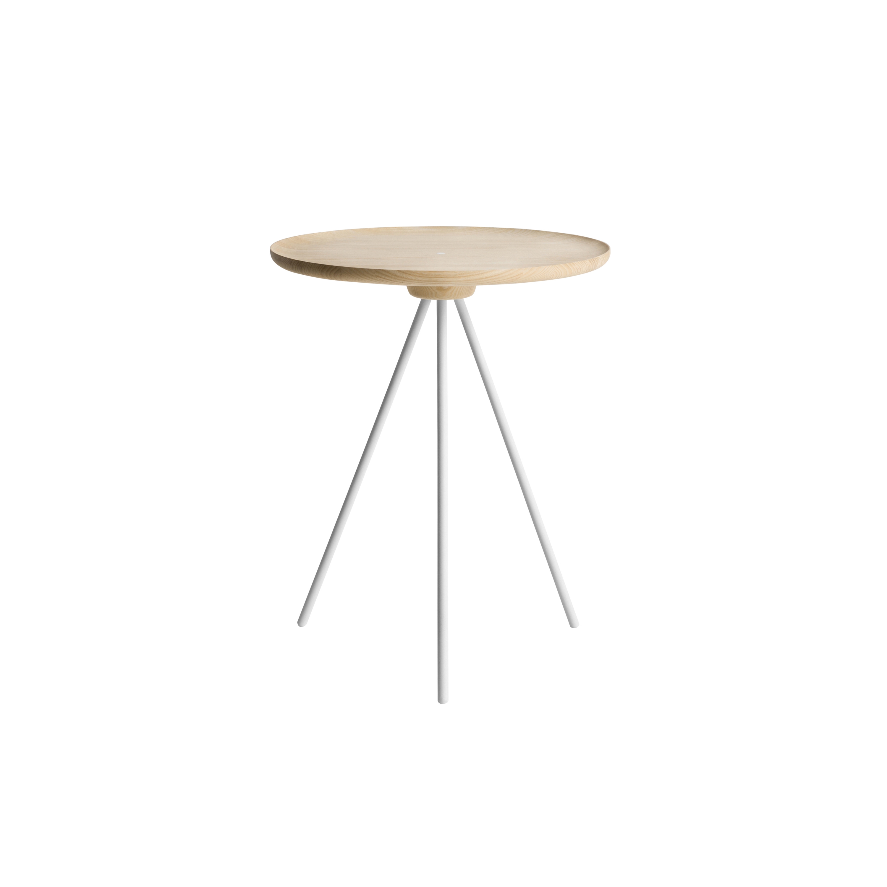 Key Side Table Ash / White