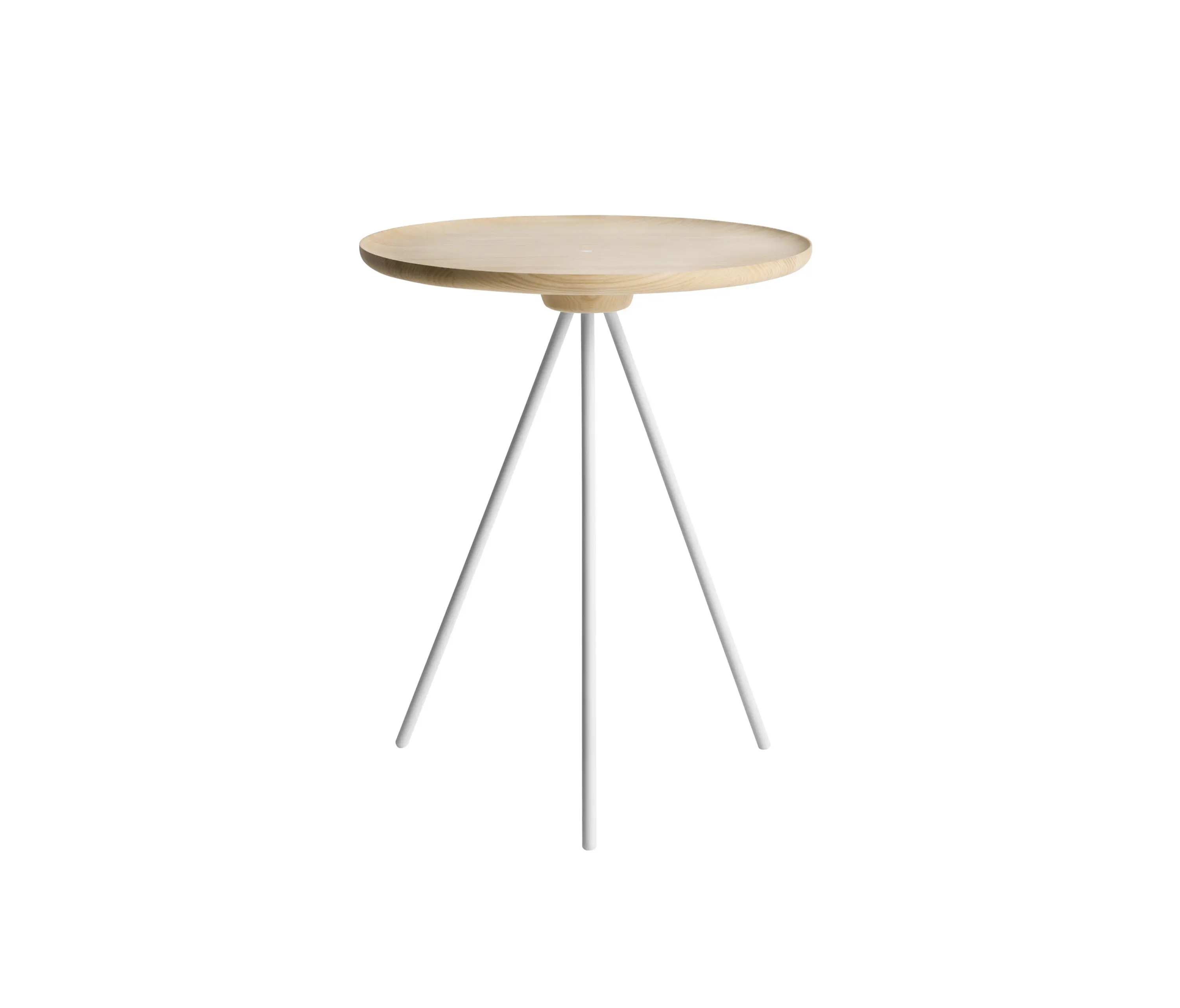 Hem Design Studio - Key Side Table Ash / White