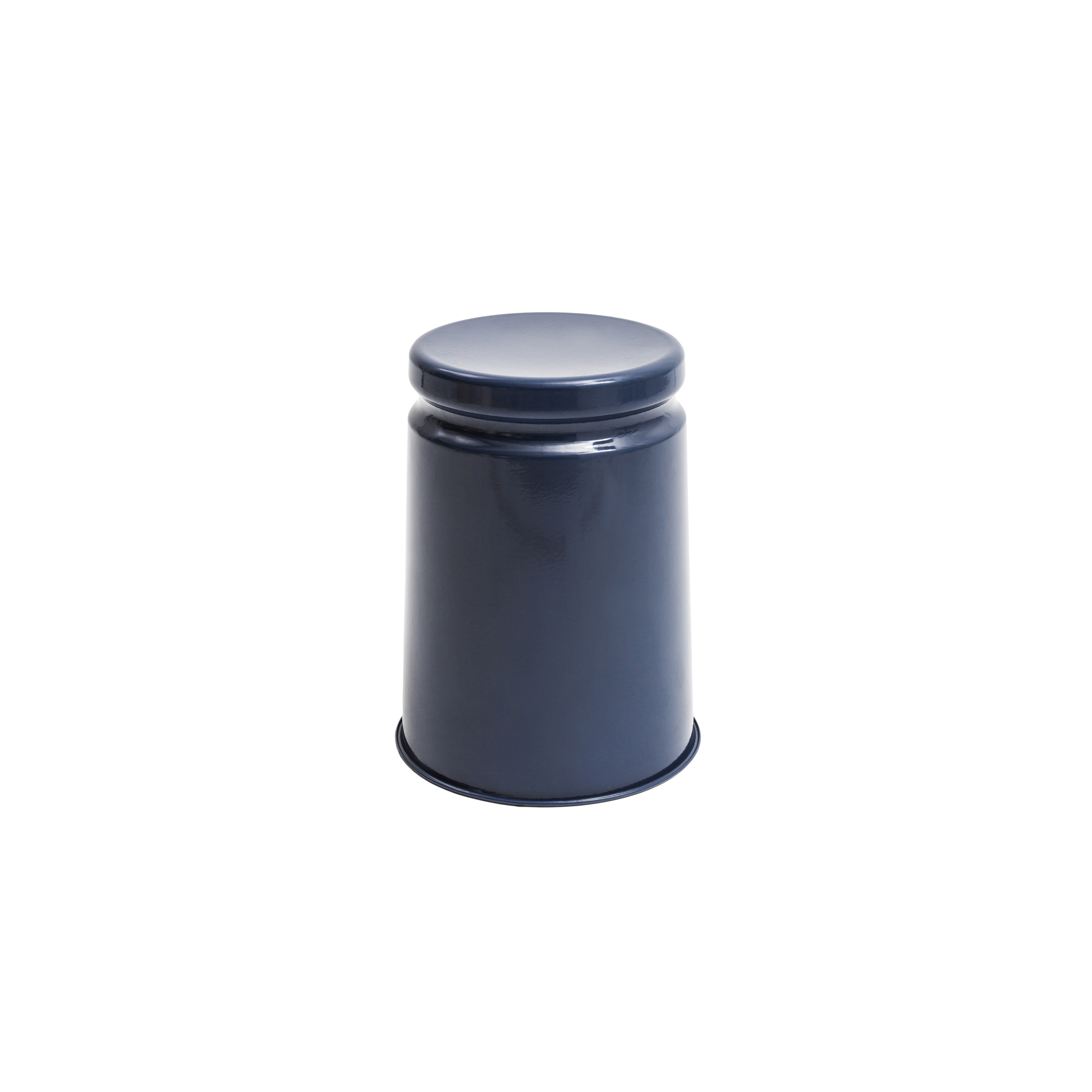 Last Stool Enameled steel (Midnight Blue)