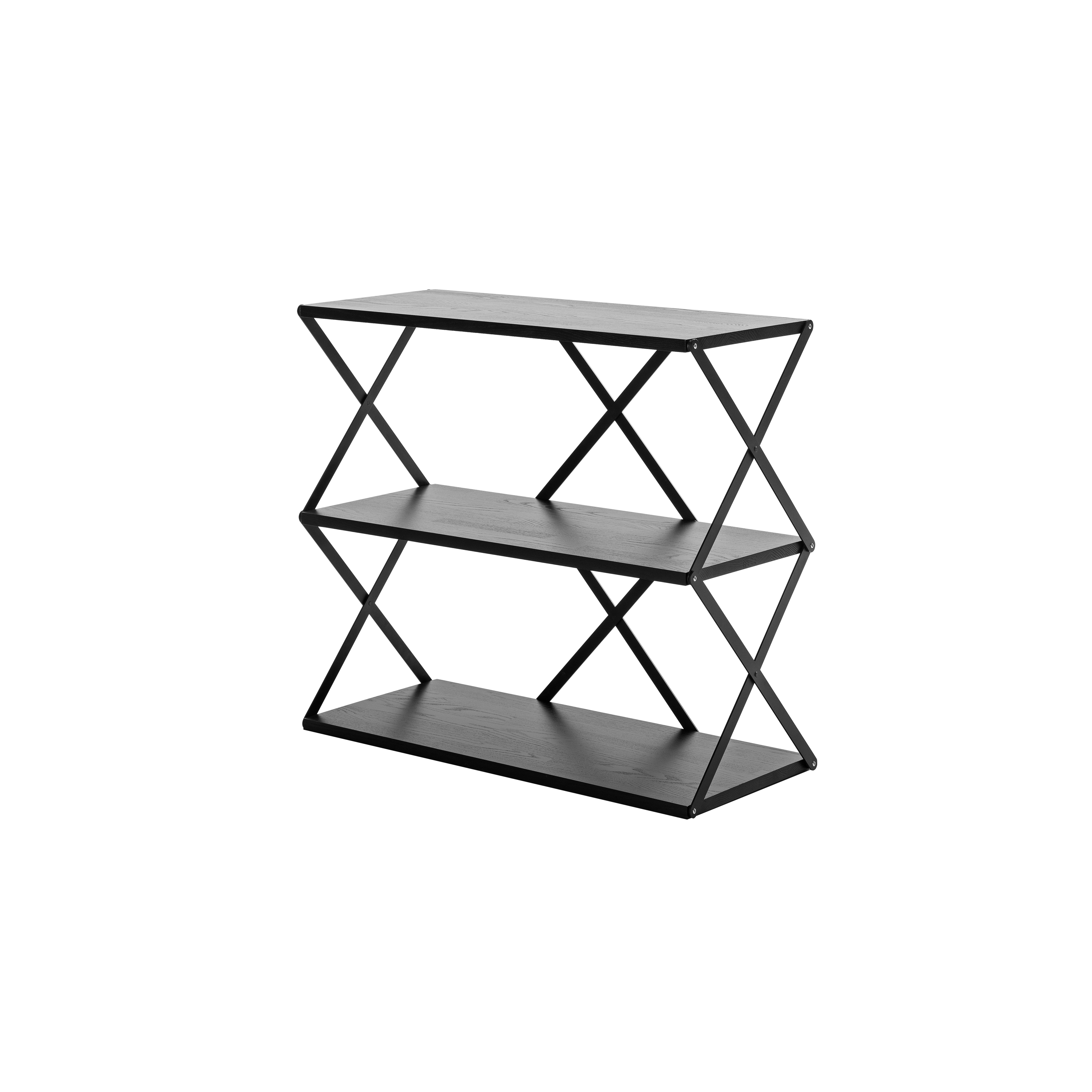 Mostra il prodotto Lift 3 Shelf Black del produttore Hem Design Studio