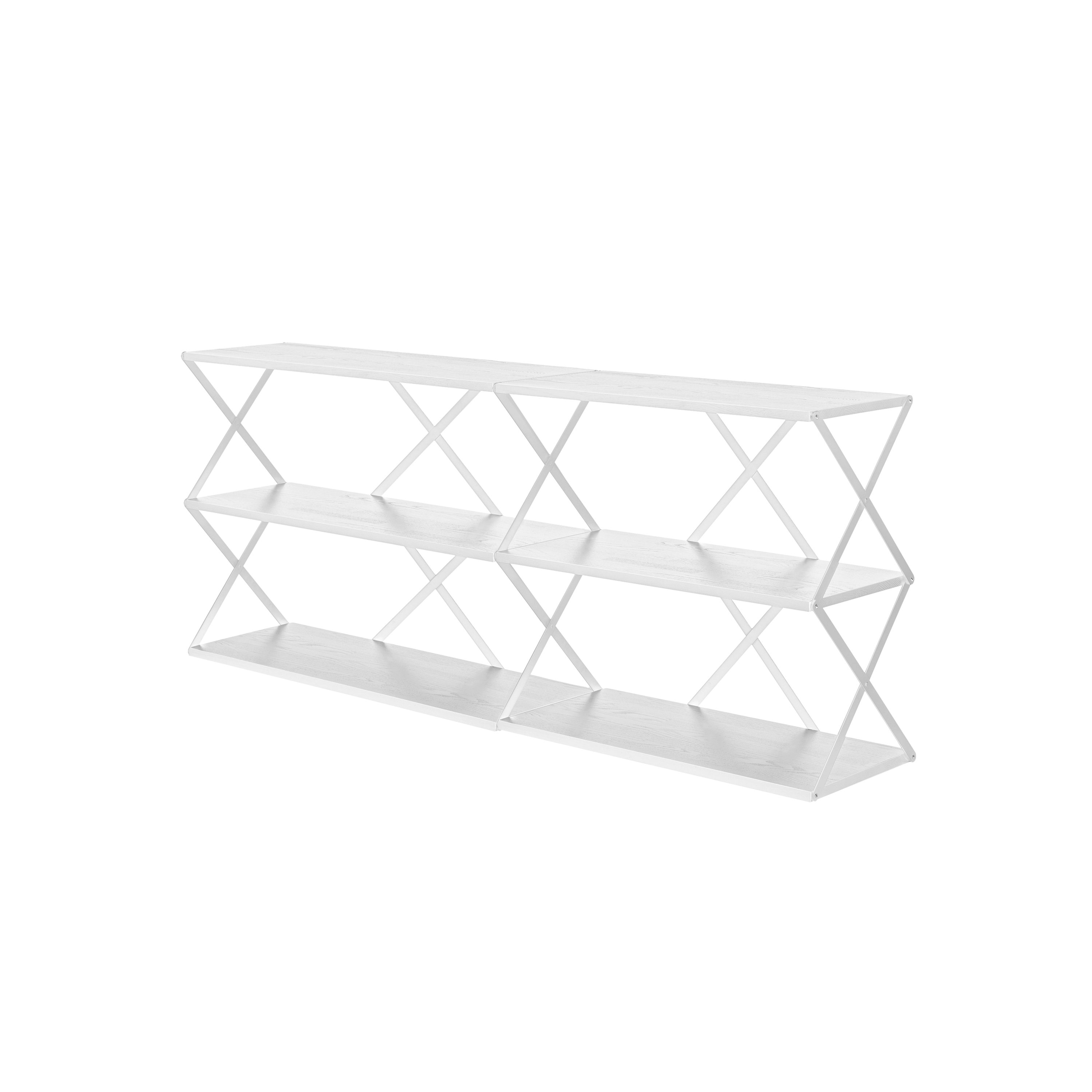 Lift 6 Shelf White