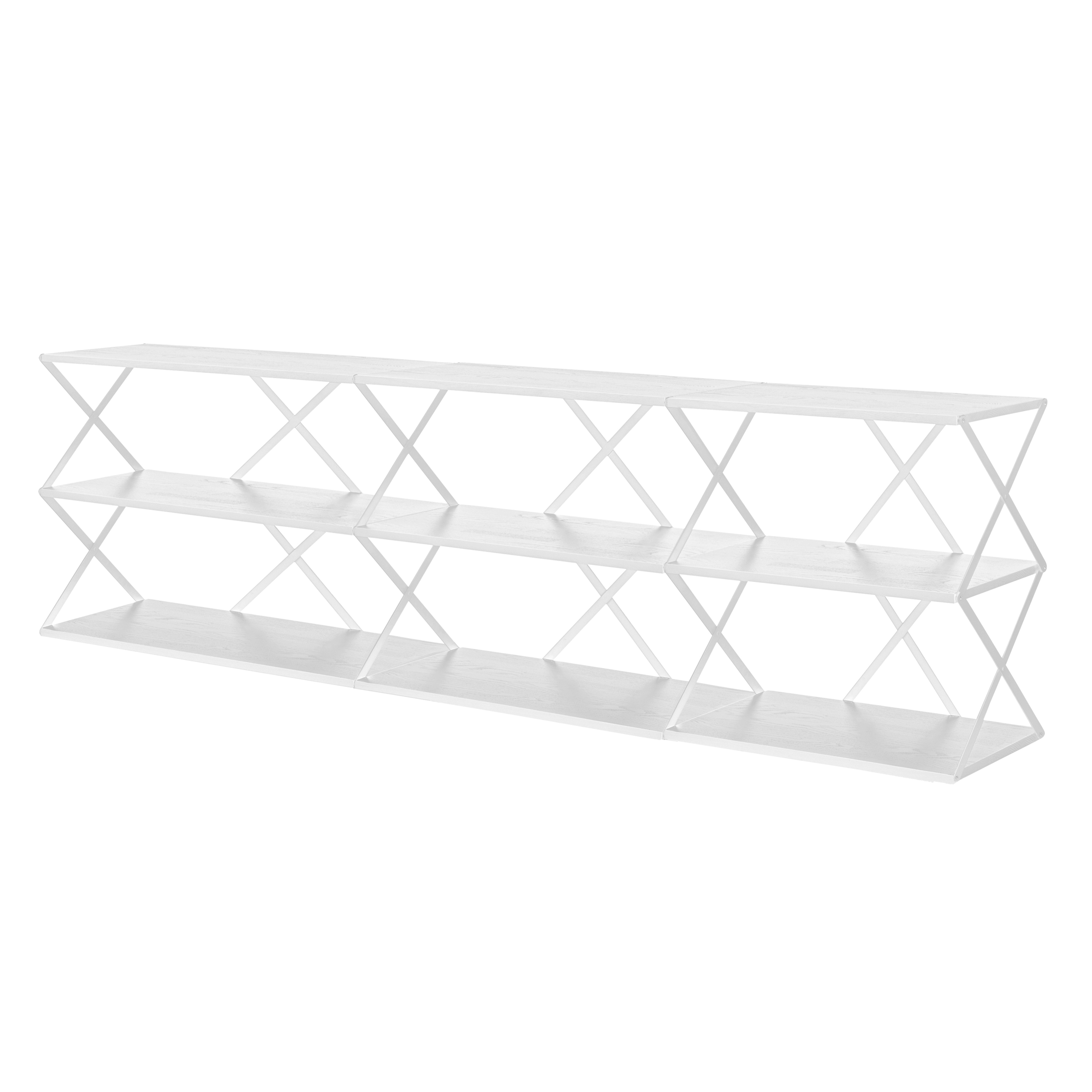 Lift 9 Shelf White