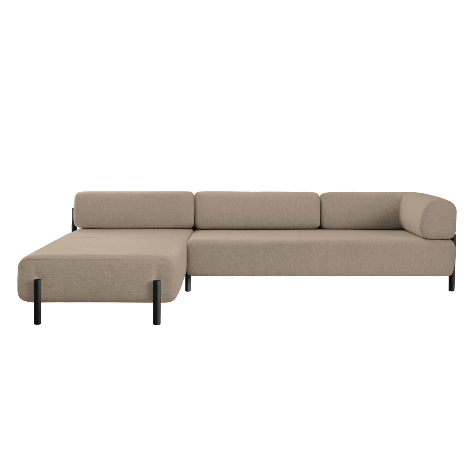 Display product Palo Modular 2-Seater Chaise Left Beige from manufacturer Hem Design Studio