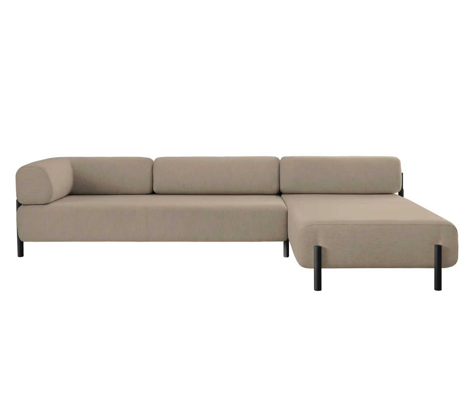 Hem Design Studio - Palo Modular 2-Seater Chaise Right Beige