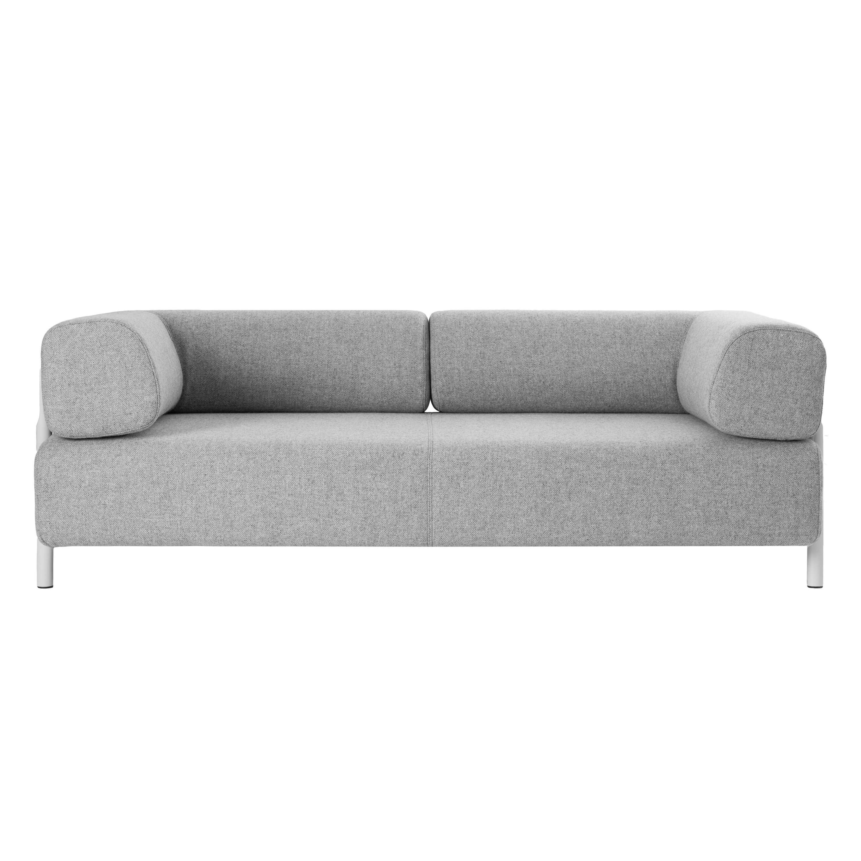 Palo Modular 2-Seater Sofa + Armrest Grey