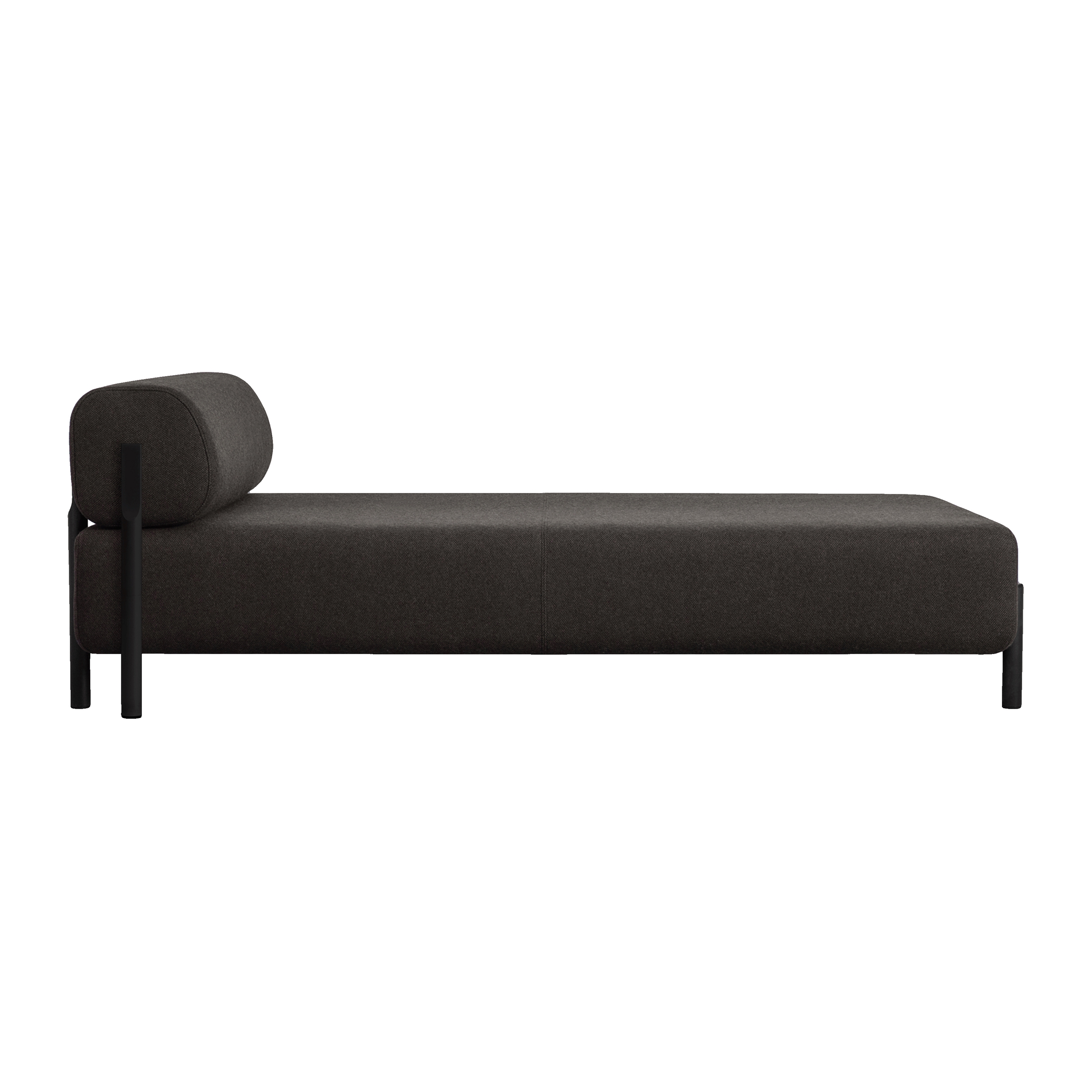 Palo Modular Lounger Brown-Black