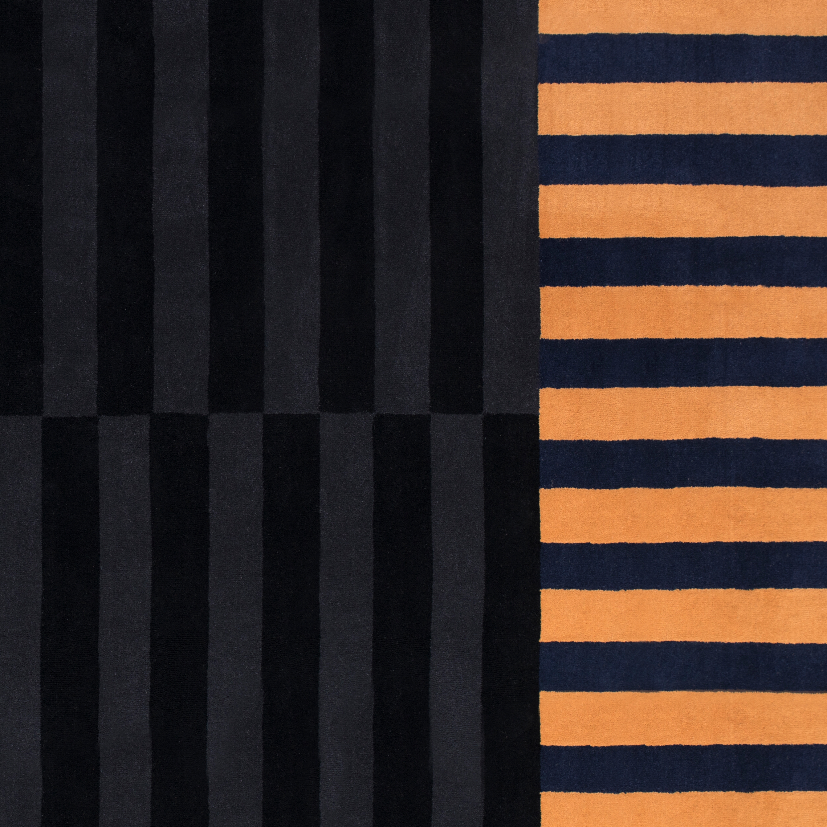 Stripe Rug Alloy