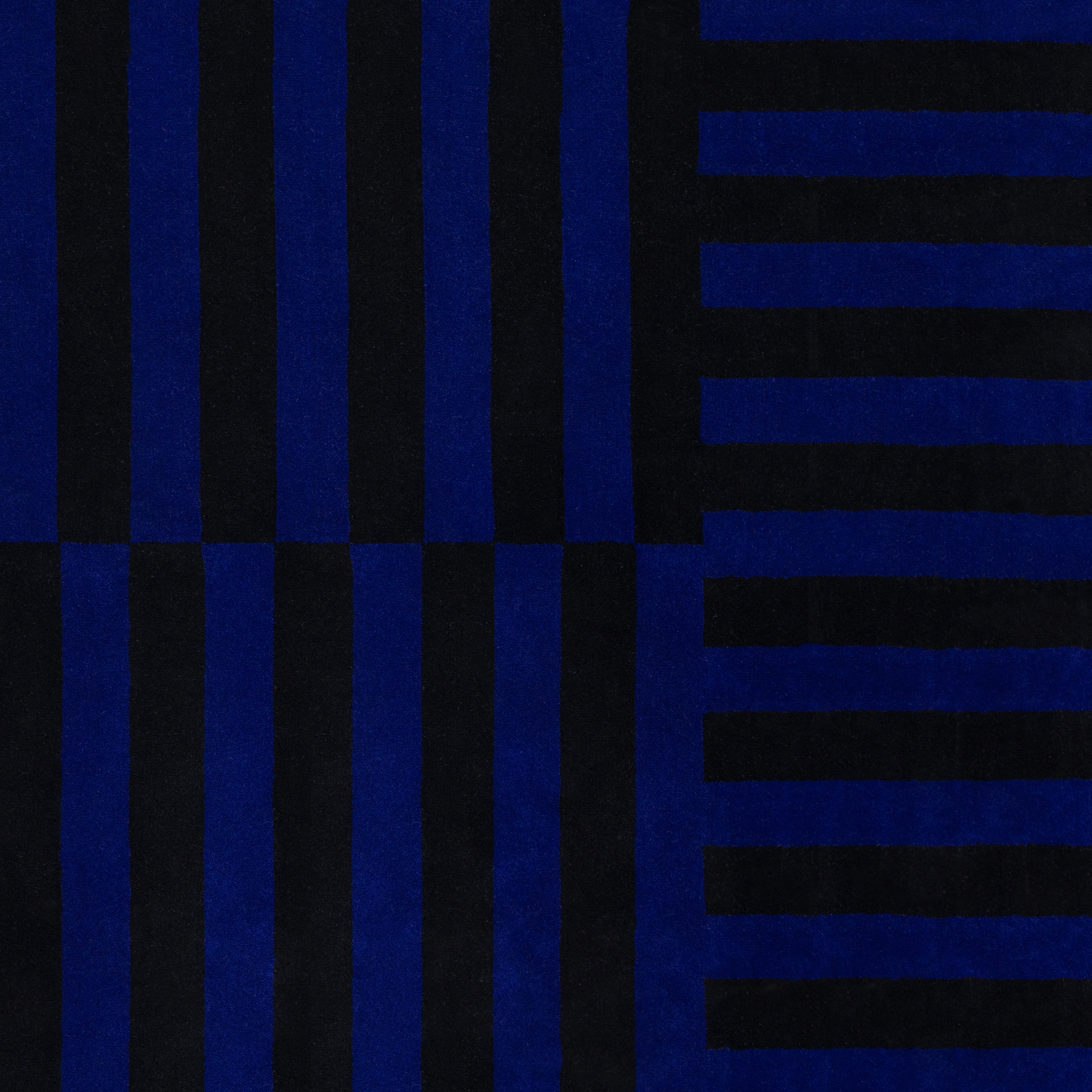 Stripe Rug Cobalt