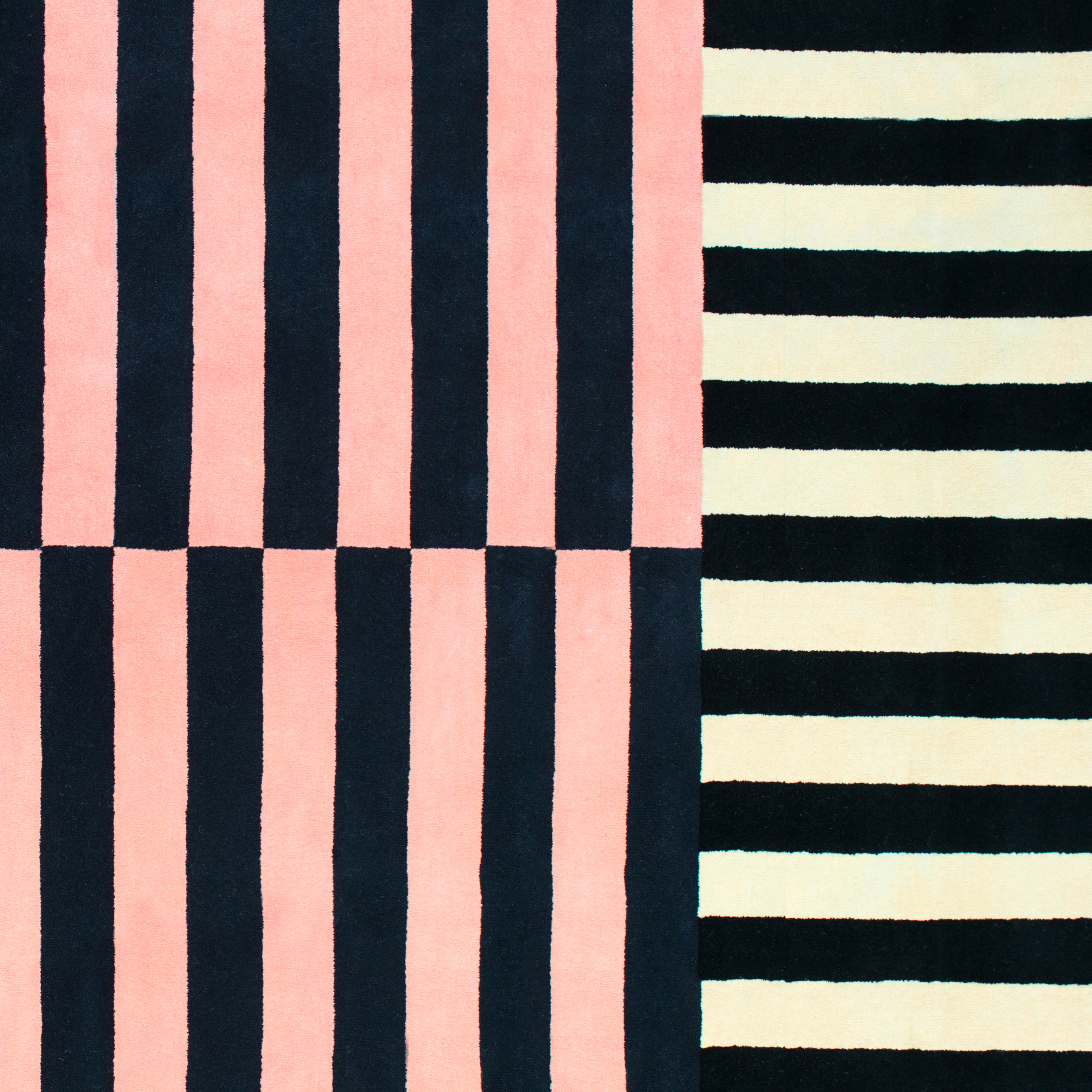 Stripe Rug Roseate