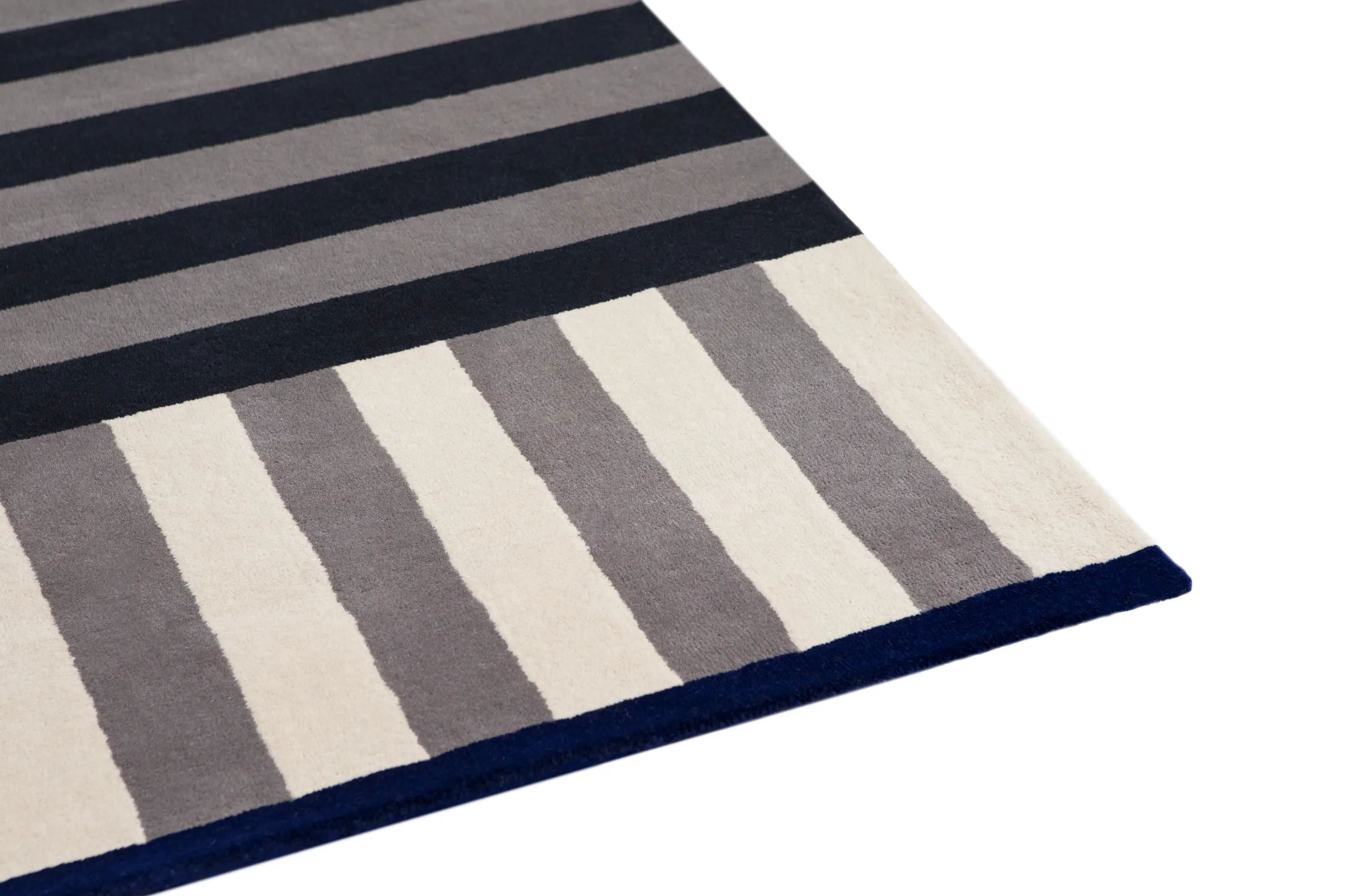 Hem Design Studio - Stripe Rug Slate